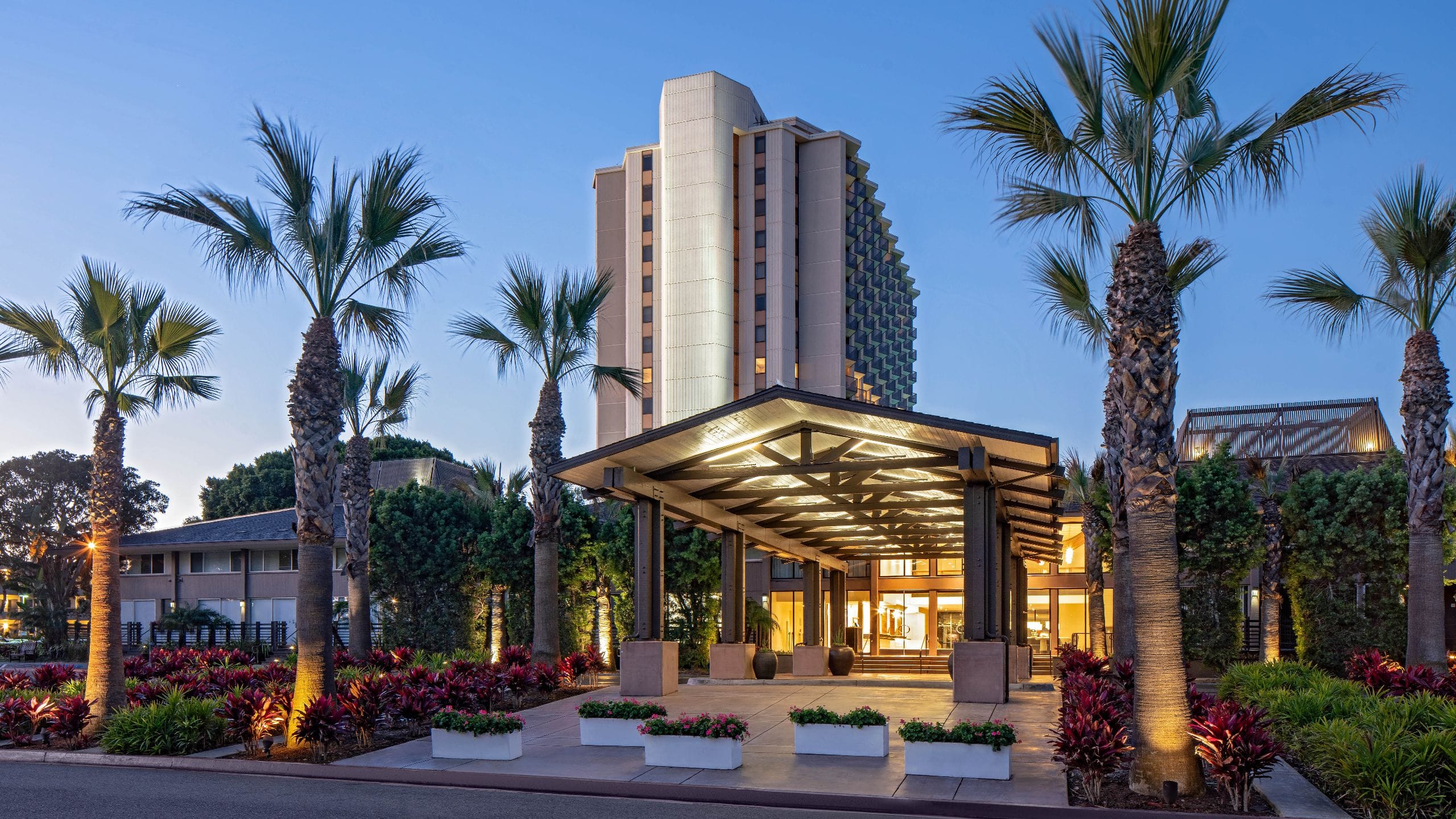 Hyatt Regency Mission Bay Spa and Marina Front Facade