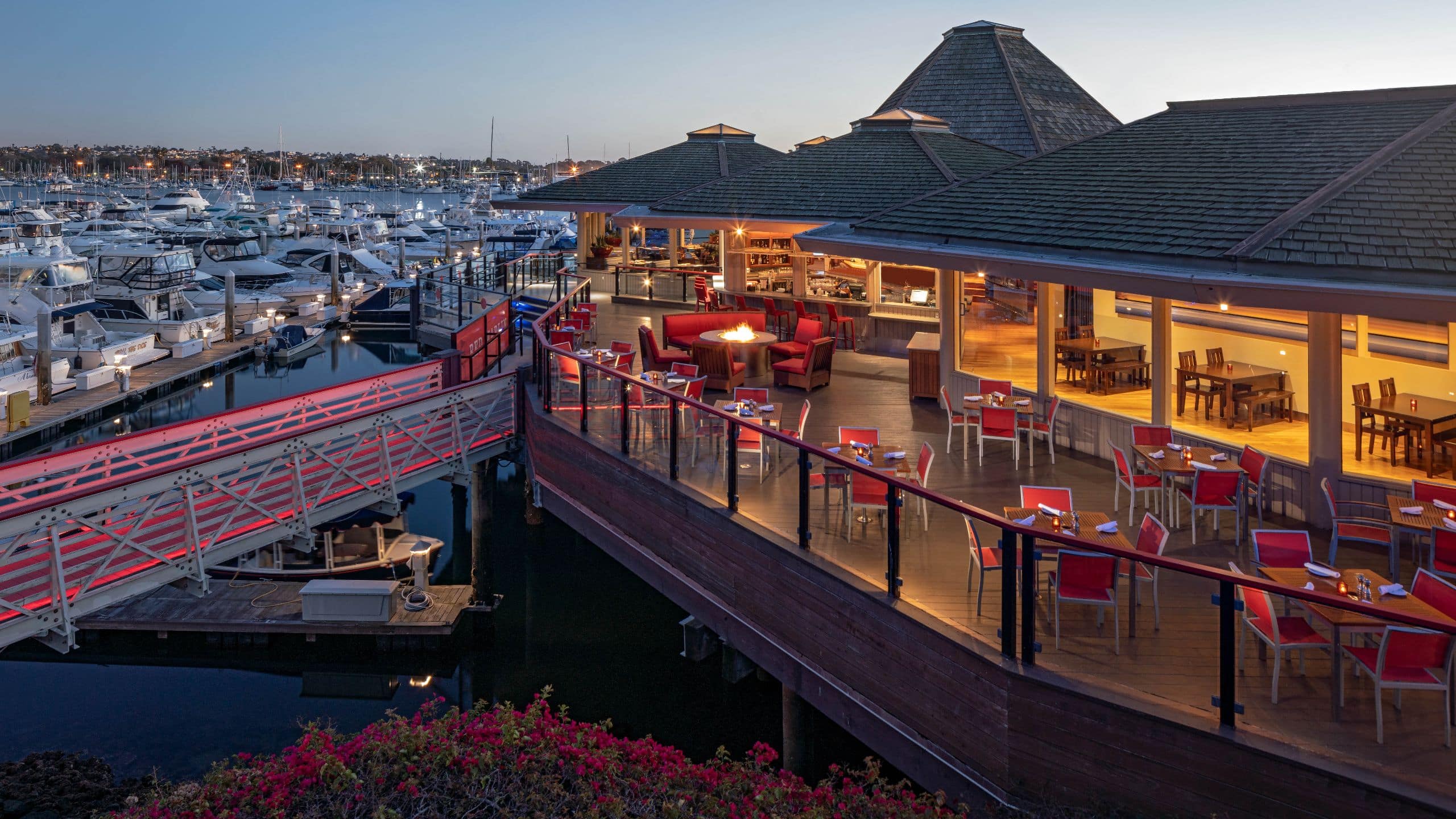 Hyatt Regency Mission Bay Spa and Marina Red Marlin Deck Elevated