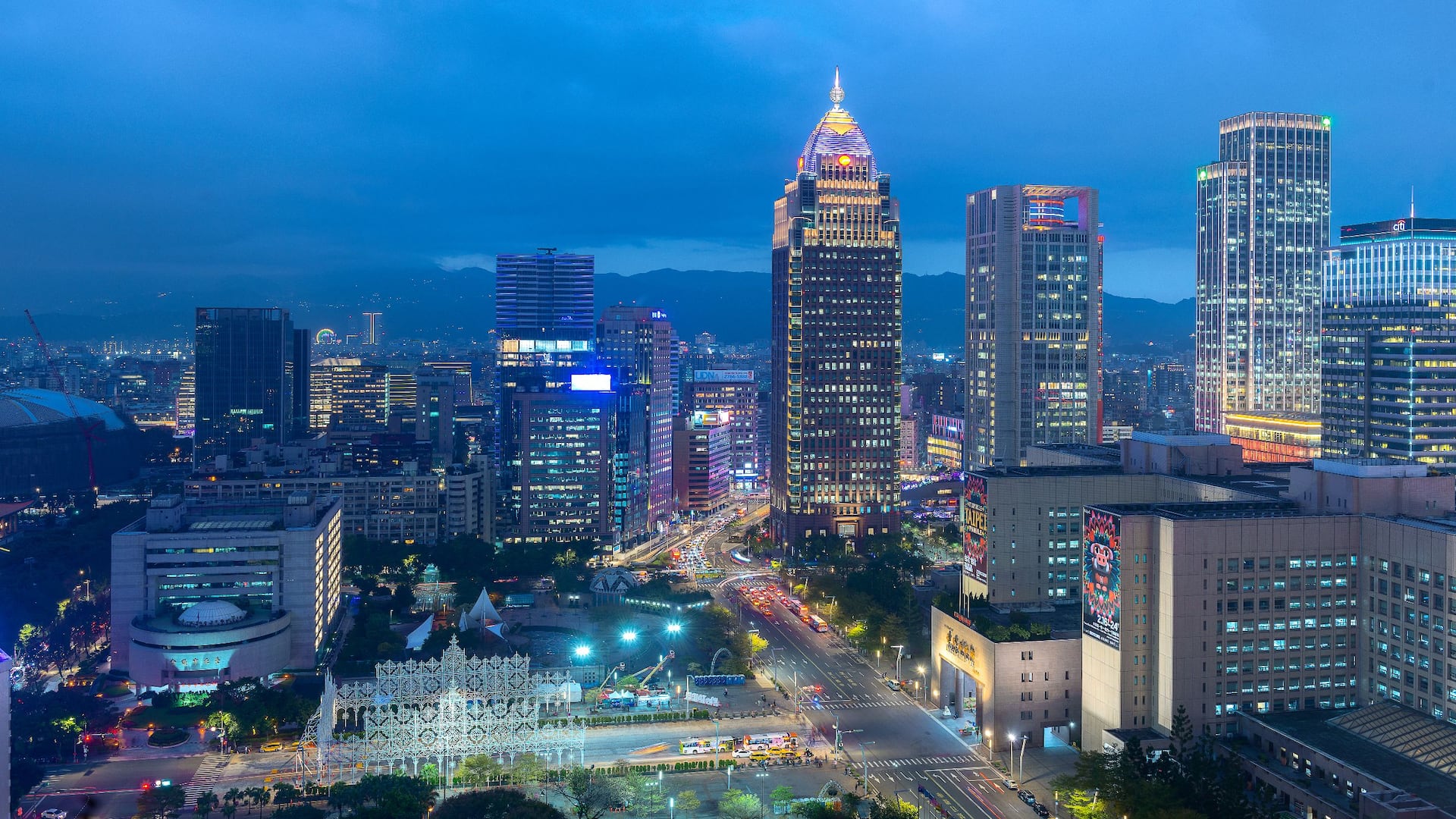 5/5 Grand Hyatt Taipei Cityscape