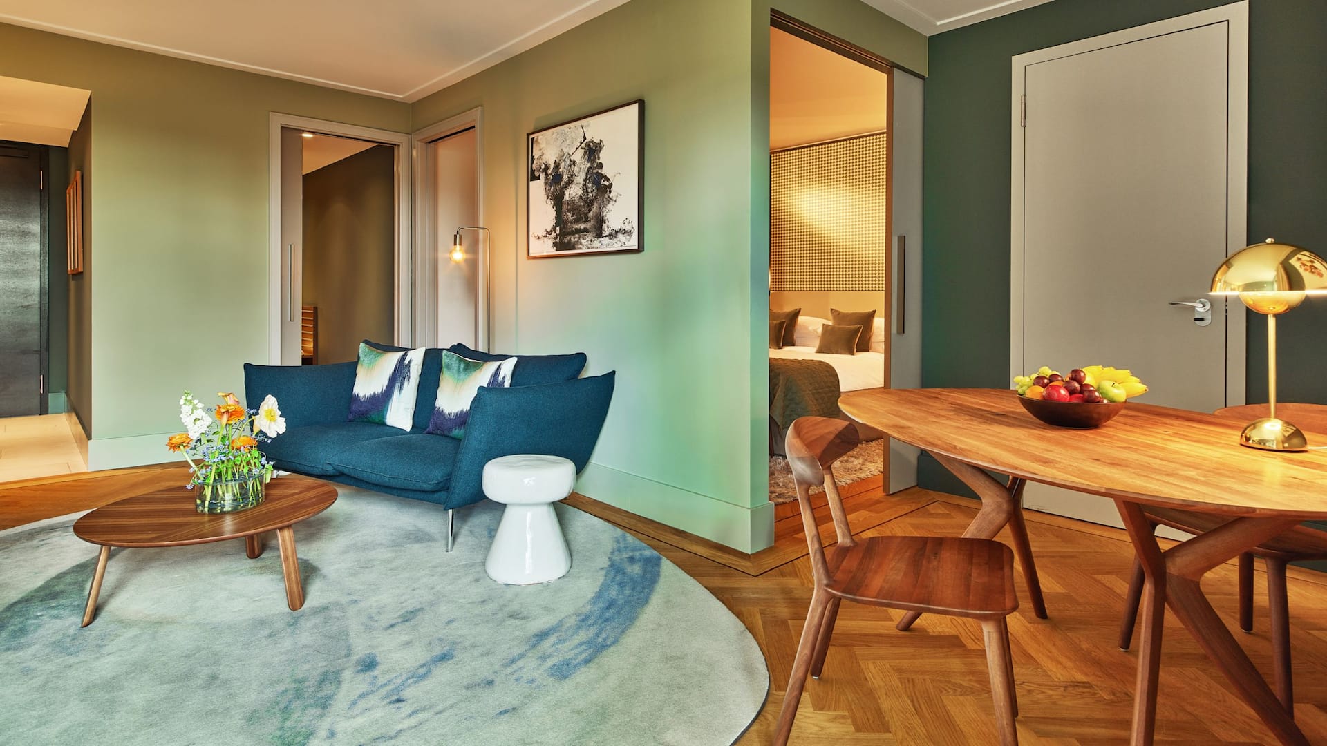 Hyatt Regency Amsterdam Executive Suite Living Area