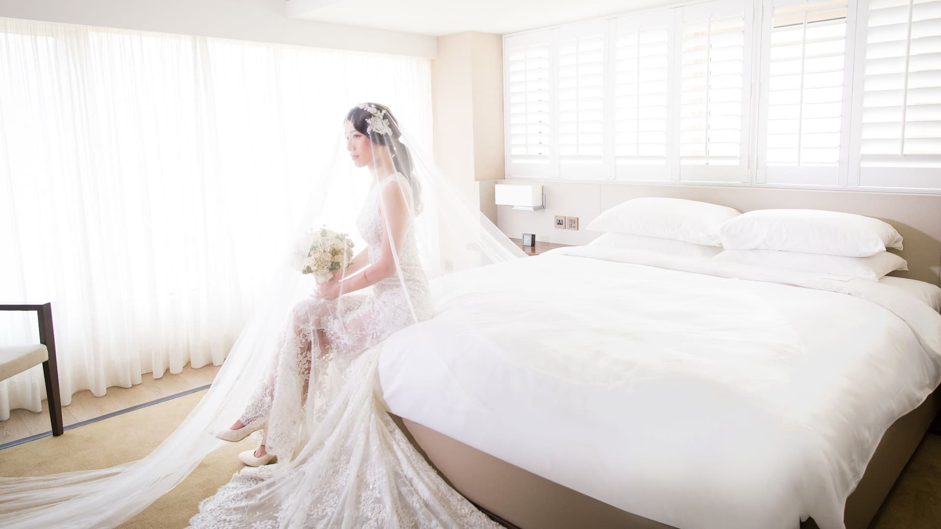 Grand Hyatt Taipei Wedding Bride Room