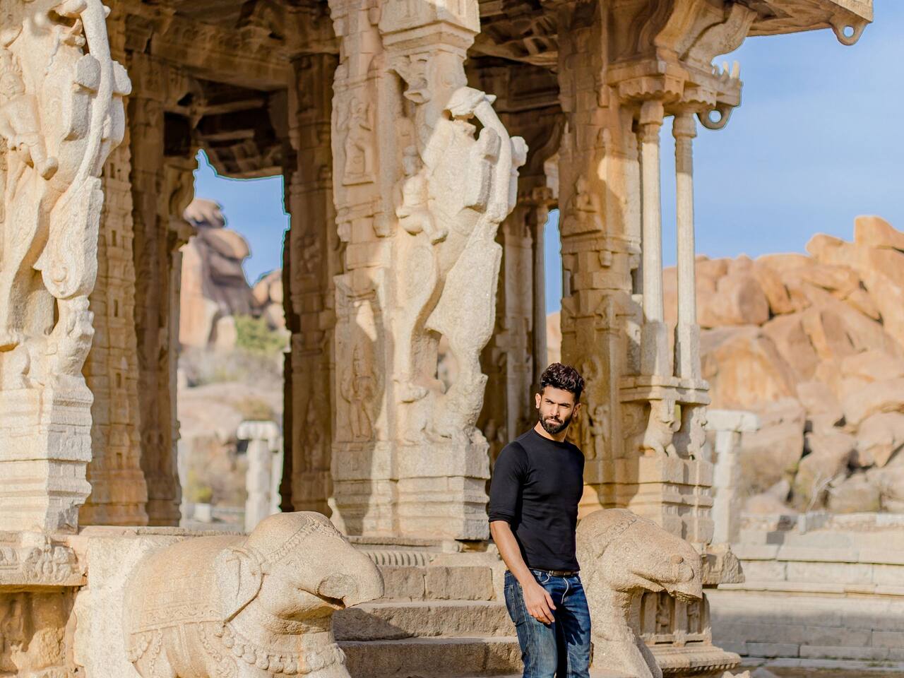 Vittalla Temple near Hyatt Place Hampi