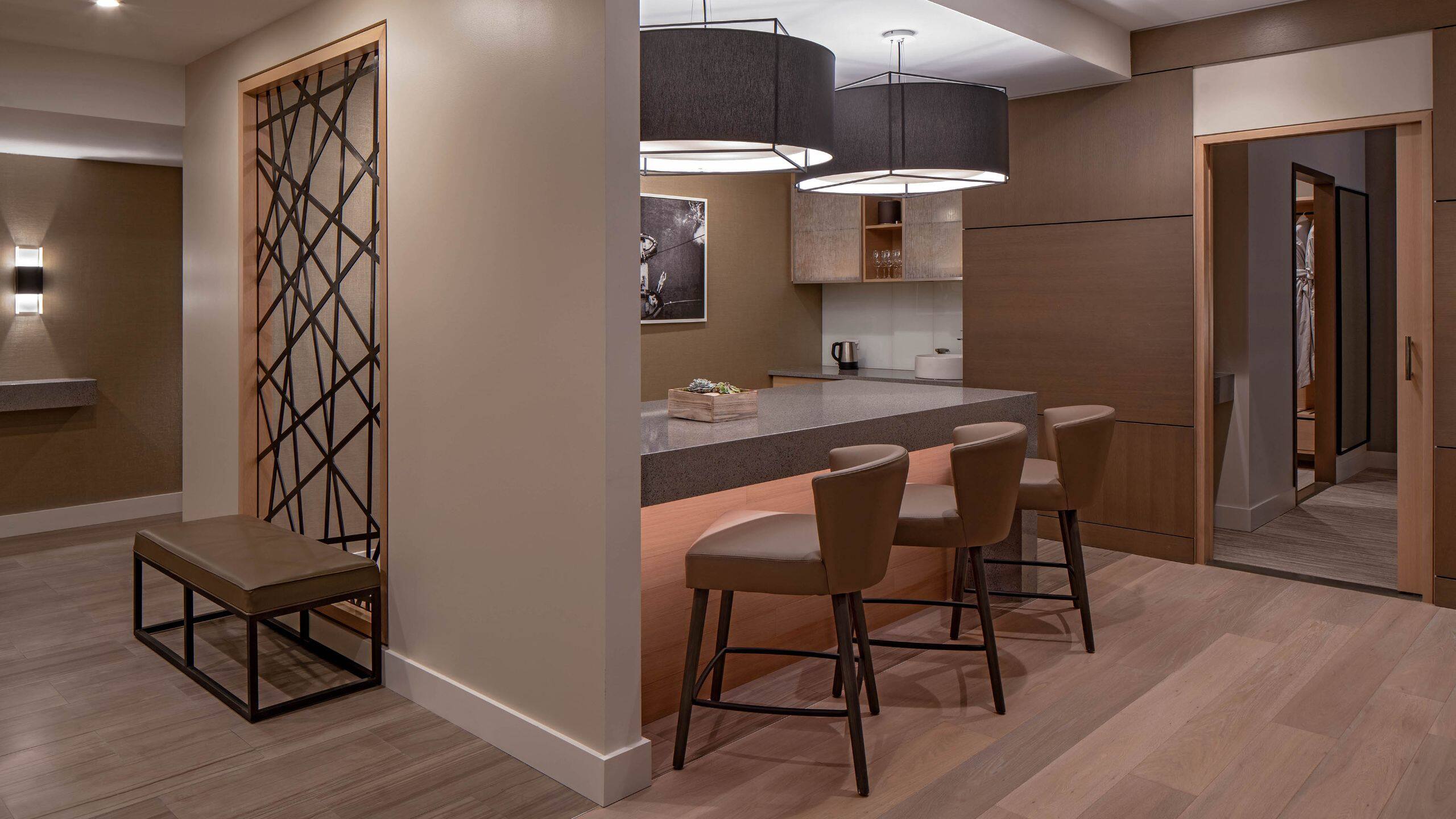 Hyatt Regency Seattle Suite Kitchen