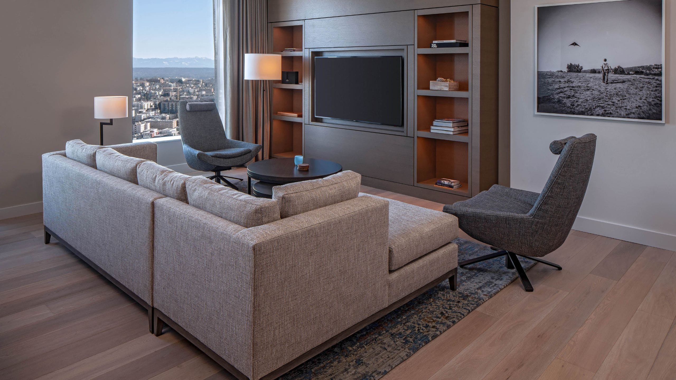 Hyatt Regency Seattle Suite Living Area