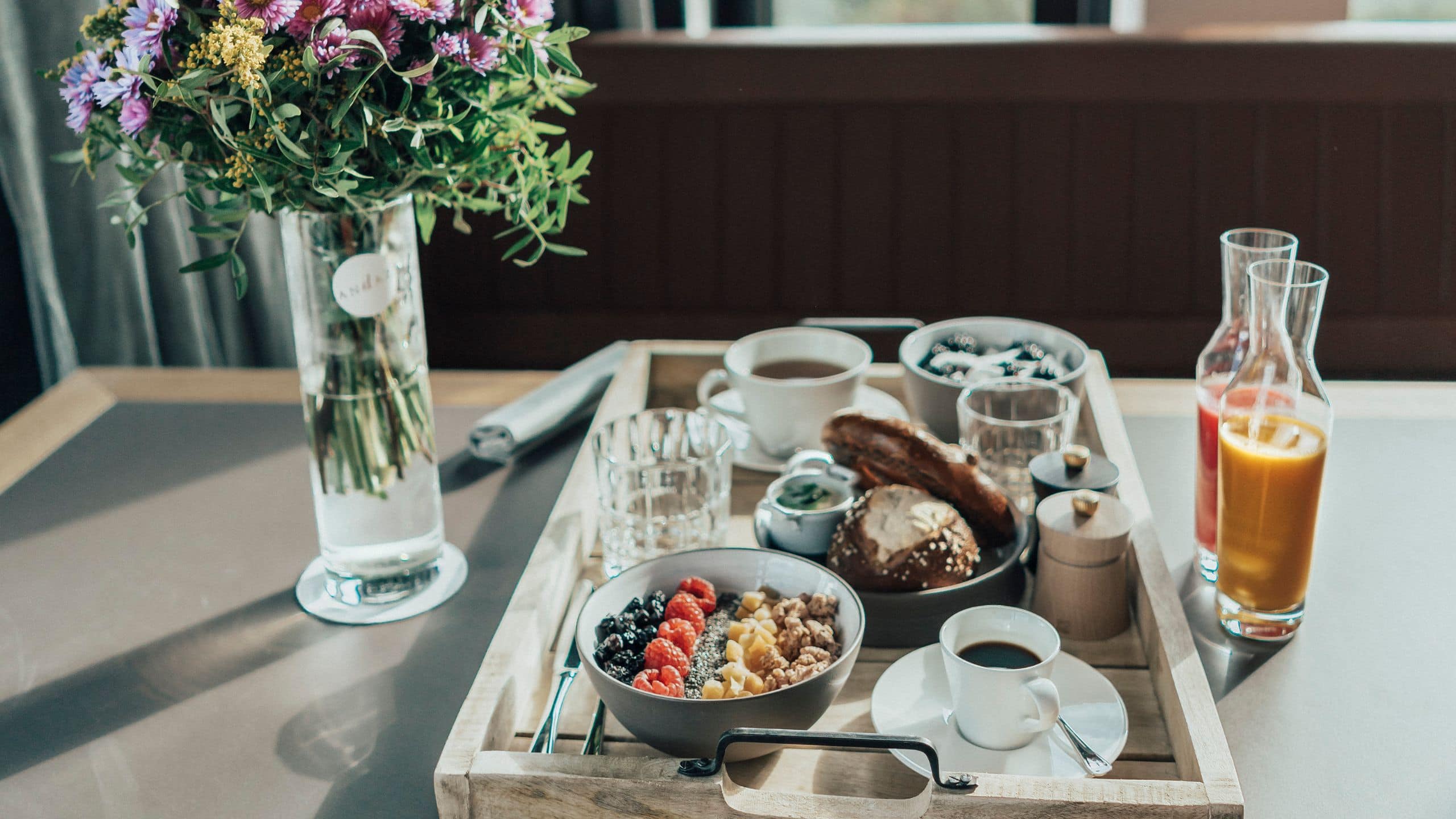 Andaz Munich Schwabinger Tor Breakfast Tray