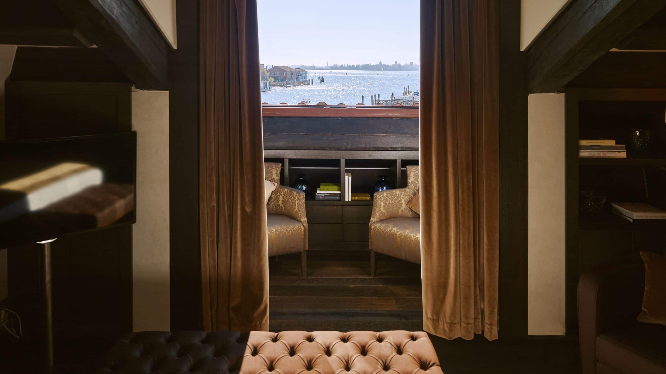 Hyatt Centric Murano Venice Murano Suite with King Bed Canal View