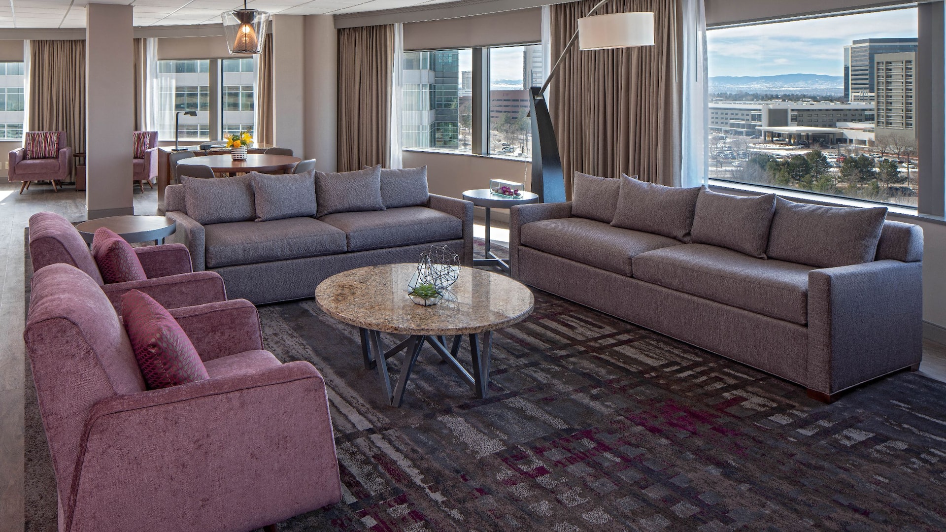 Hyatt Regency Denver Tech Center Presidential Suite Living Area