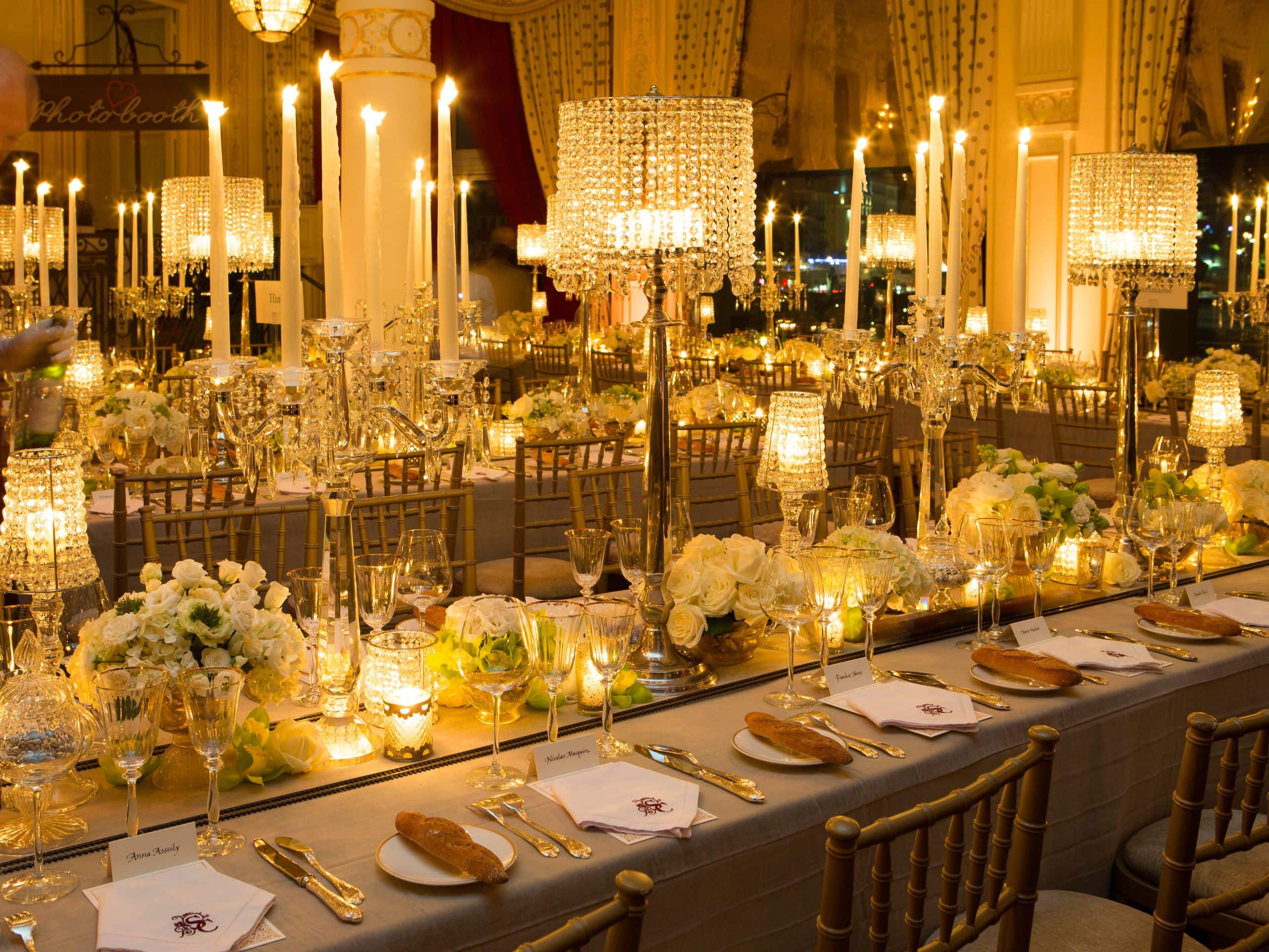 Hôtel du Palais Biarritz Wedding Setup