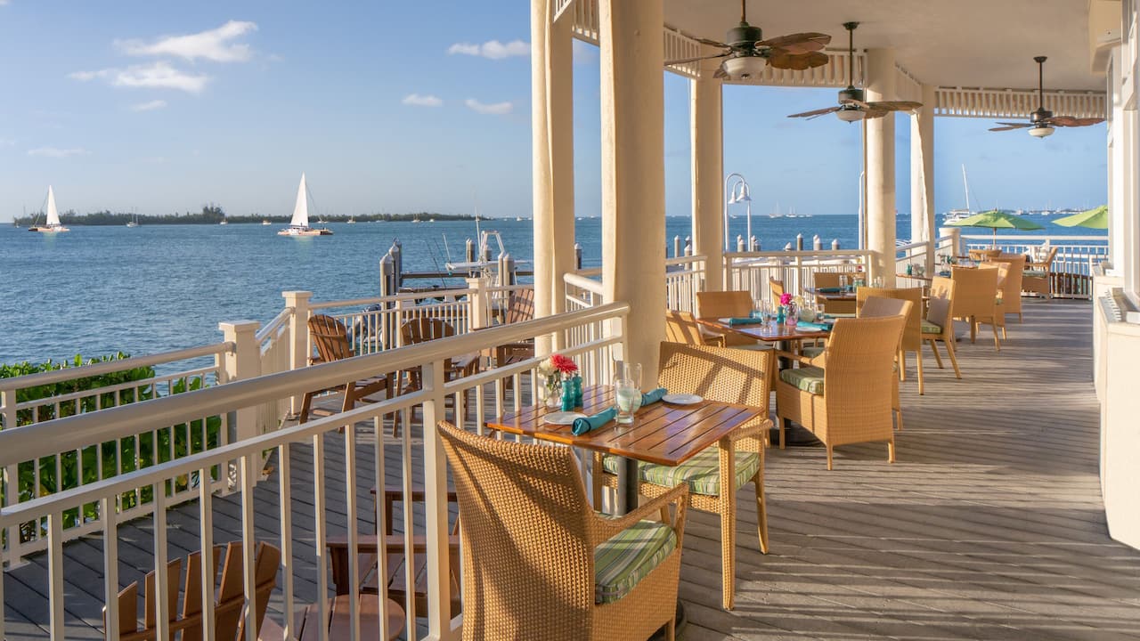 Restaurant Patio at Hyatt Centric Key West