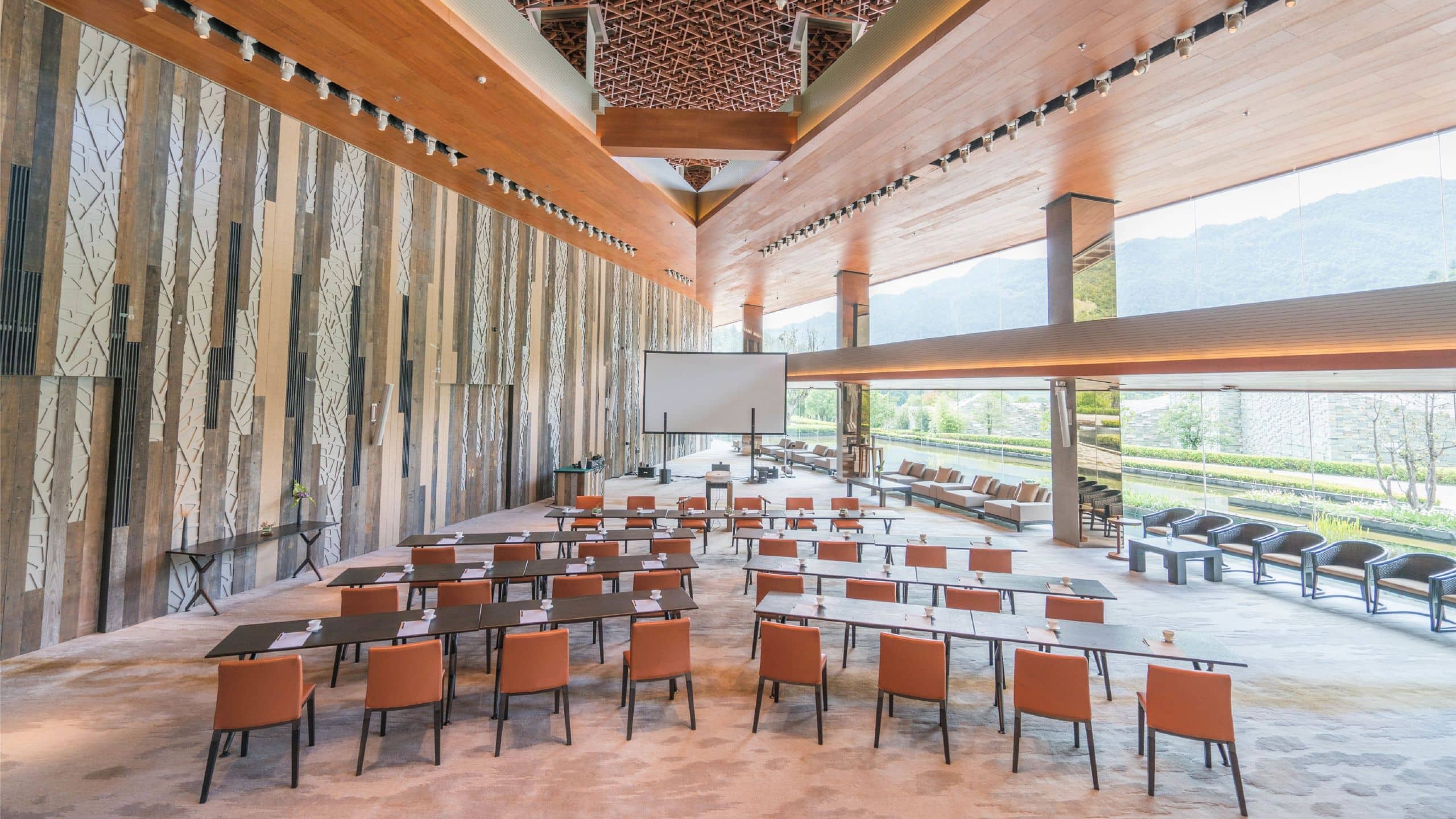 The Lost Stone Villas & Spa Meeting Room Vshape Setup