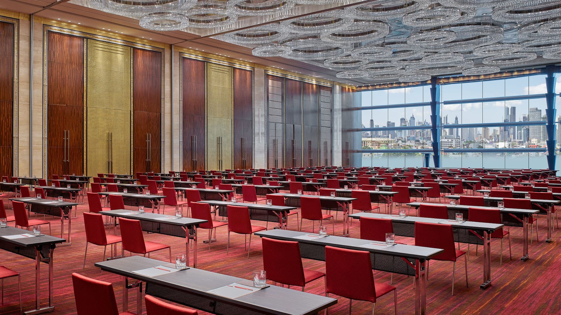 2 of 9 Grand Hyatt Manila Grand Ballroom Classroom Set Up