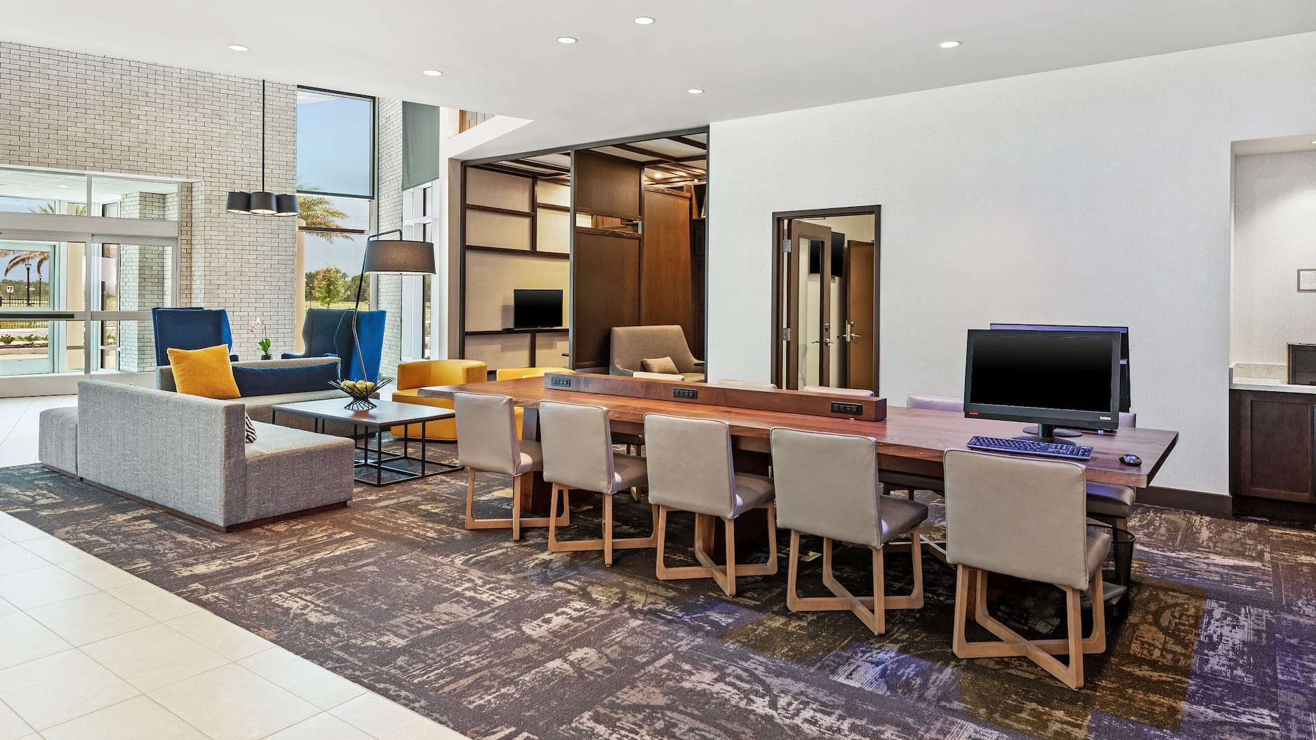 Hyatt Place Tampa Wesley Chapel Gallery Business Center