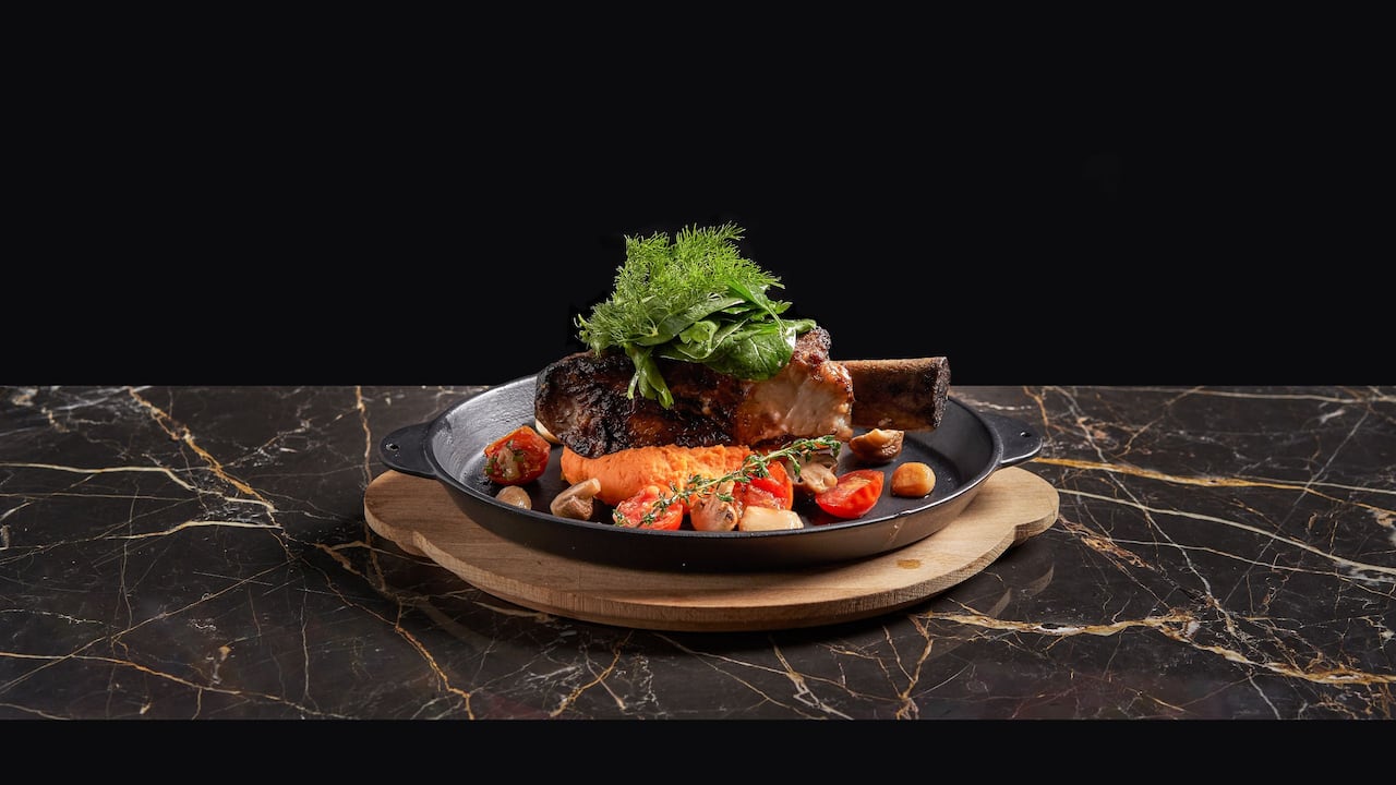 Spectrum Slow Roasted Beef Short Rib Sweet Potato Mash