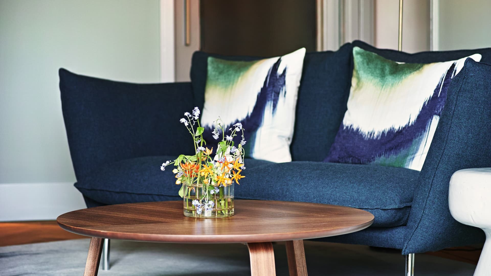 Hyatt Regency Amsterdam Executive Suite Couch