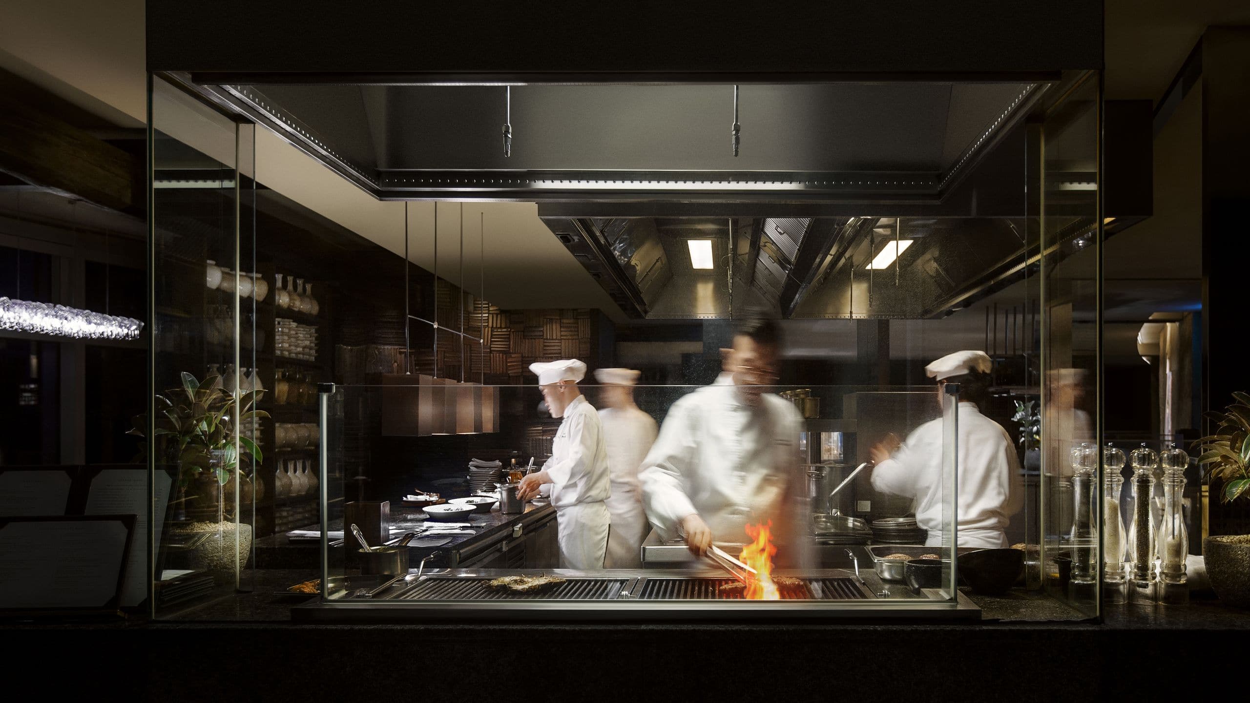 Park Hyatt Busan Dining Room Open Kitchen