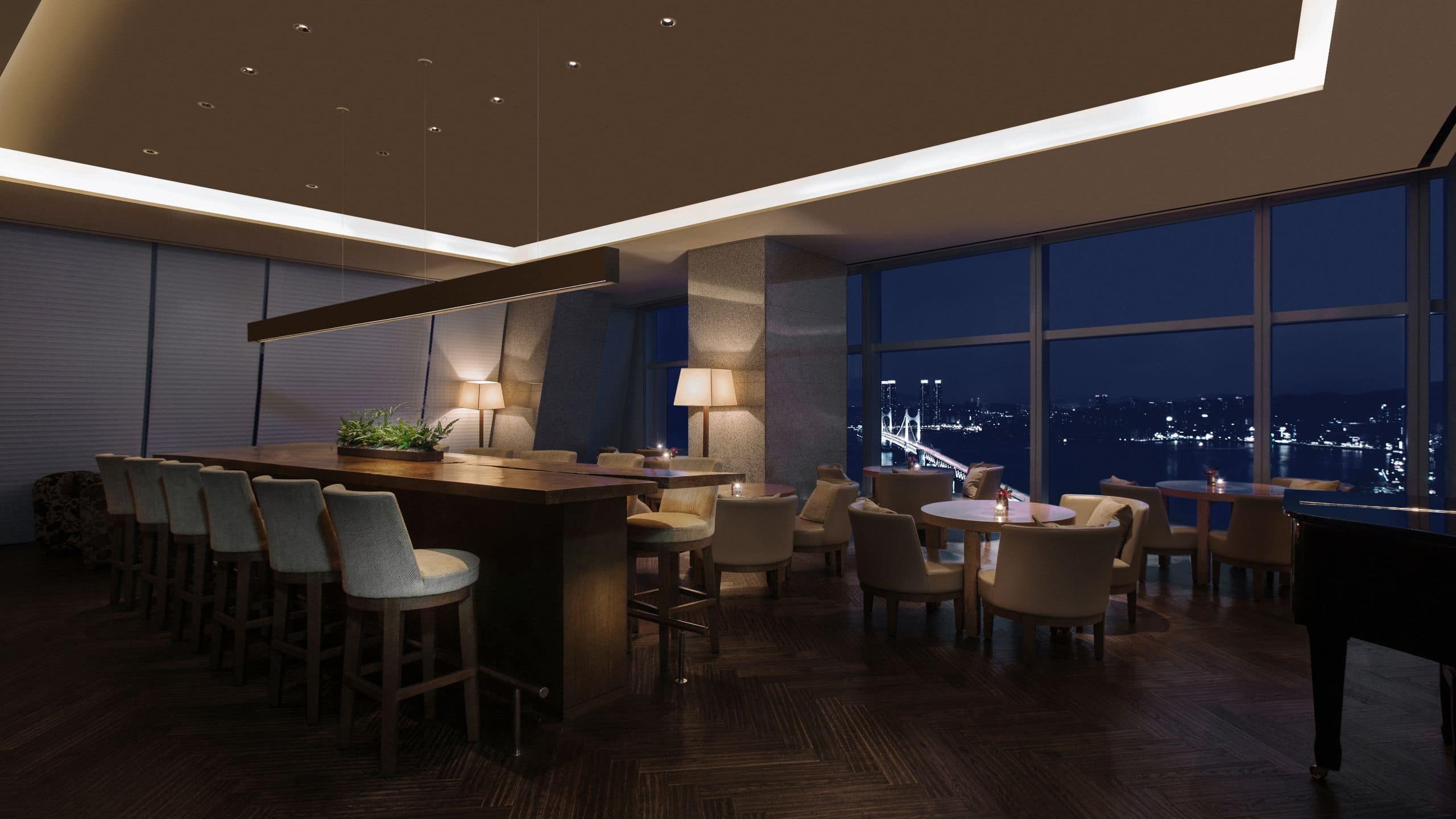 Park Hyatt Busan Living Room Bar