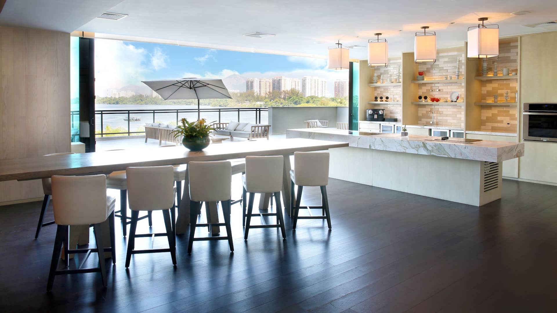 5 de 11 Grand Hyatt Rio de Janeiro Loft Kitchen Open Terrace