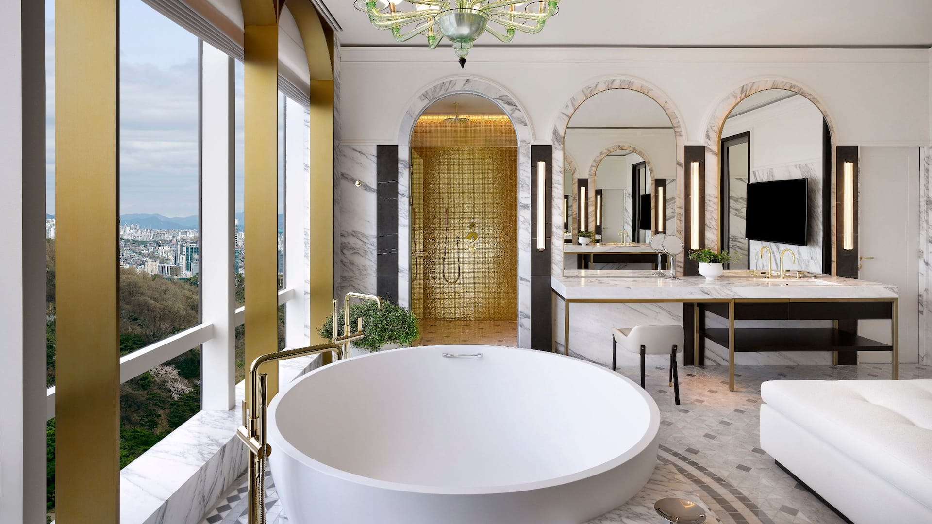 第 7，共 9 Grand Hyatt Seoul Presidential Suite Bathroom