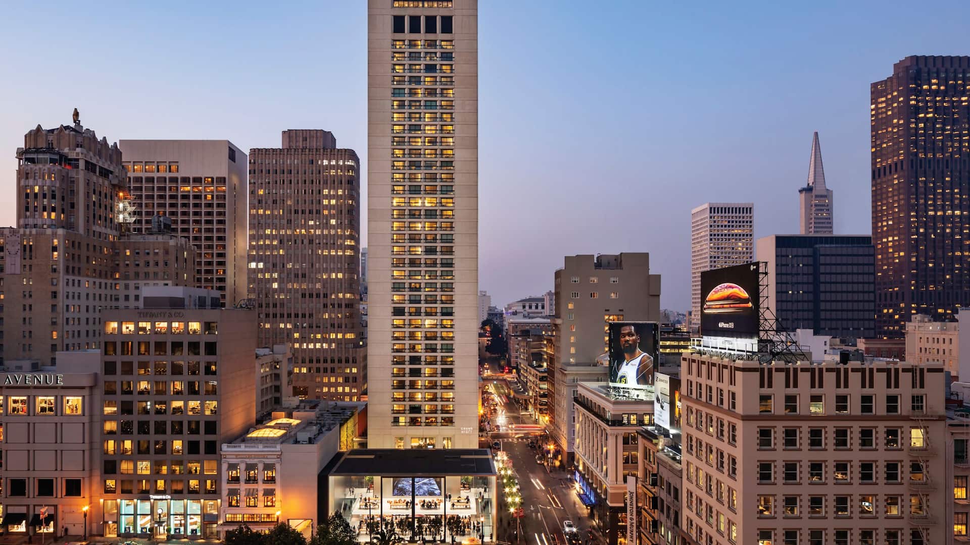 Grand Hyatt San Francisco Hotel Exterior