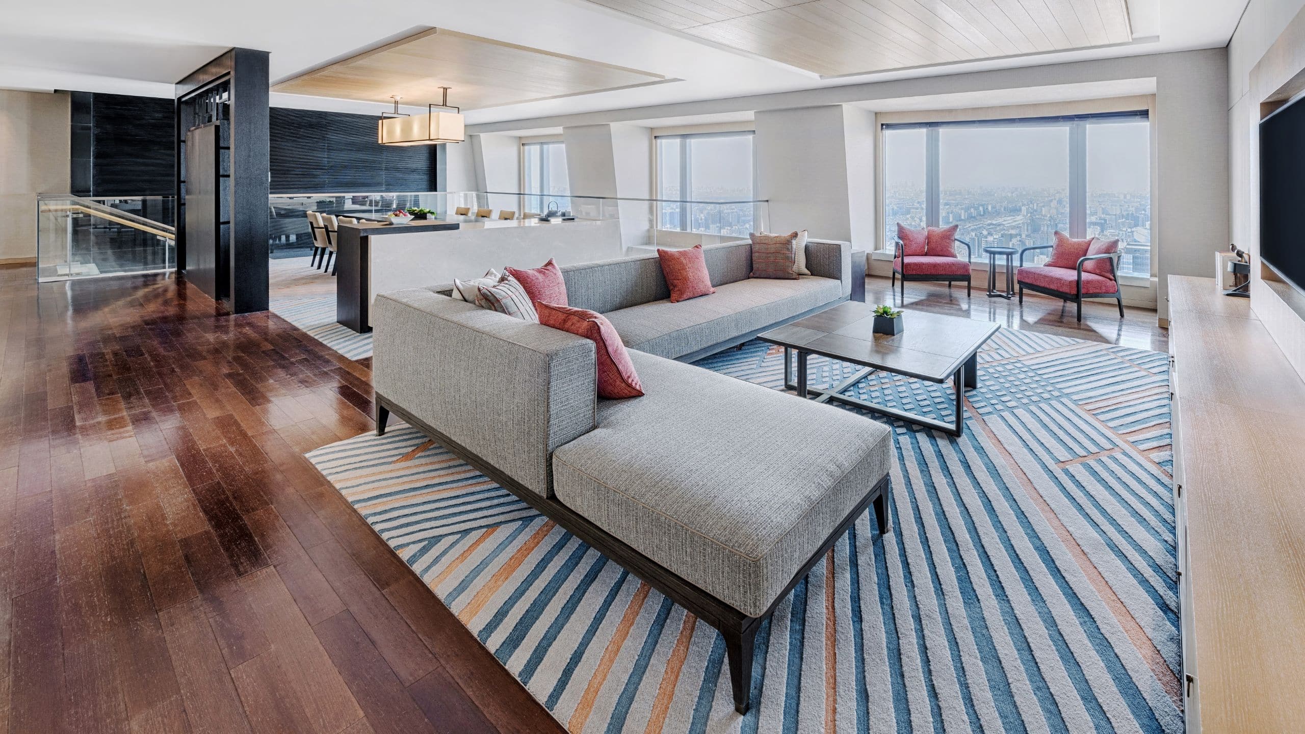 Park Hyatt Beijing Penthouse Suite Living Room