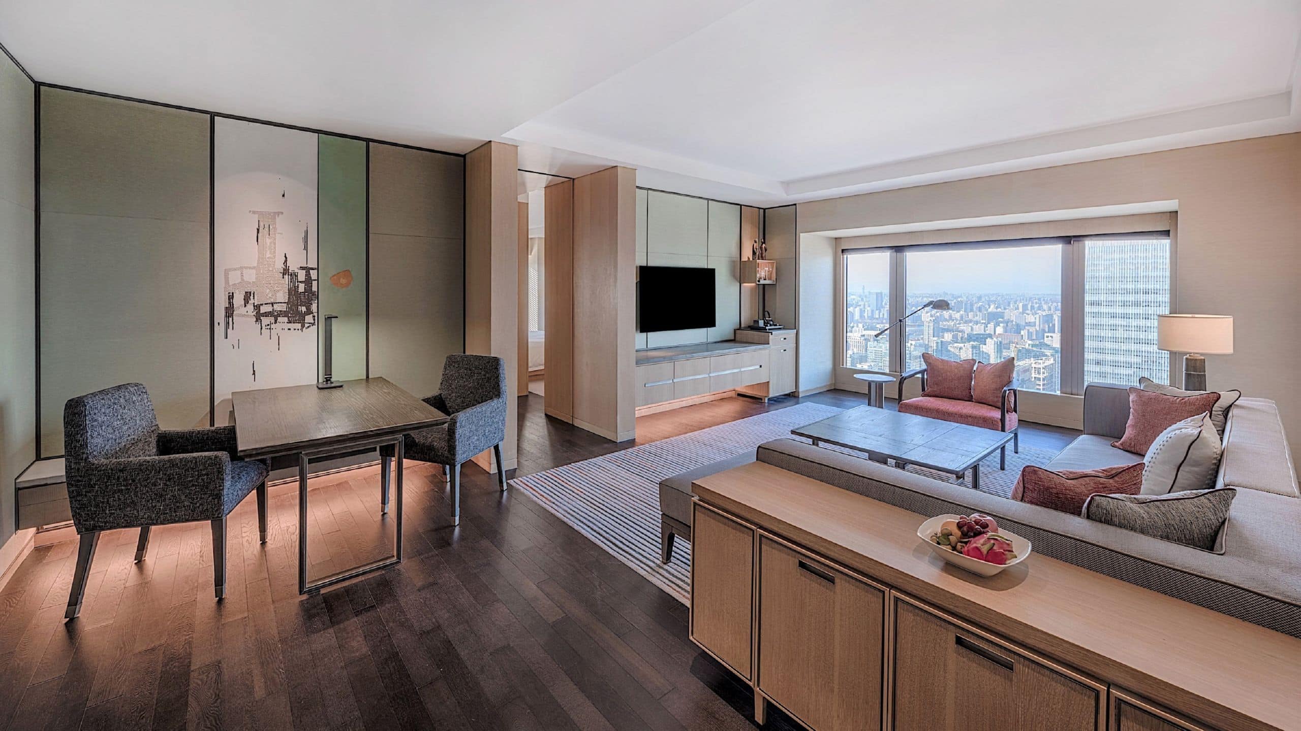 1 of 3 Park Hyatt Beijing Deluxe Suite Living Room