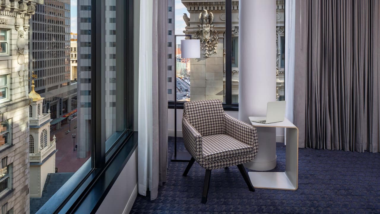 Deluxe Room with a View Hyatt Centric Faneuil Hall Boston
