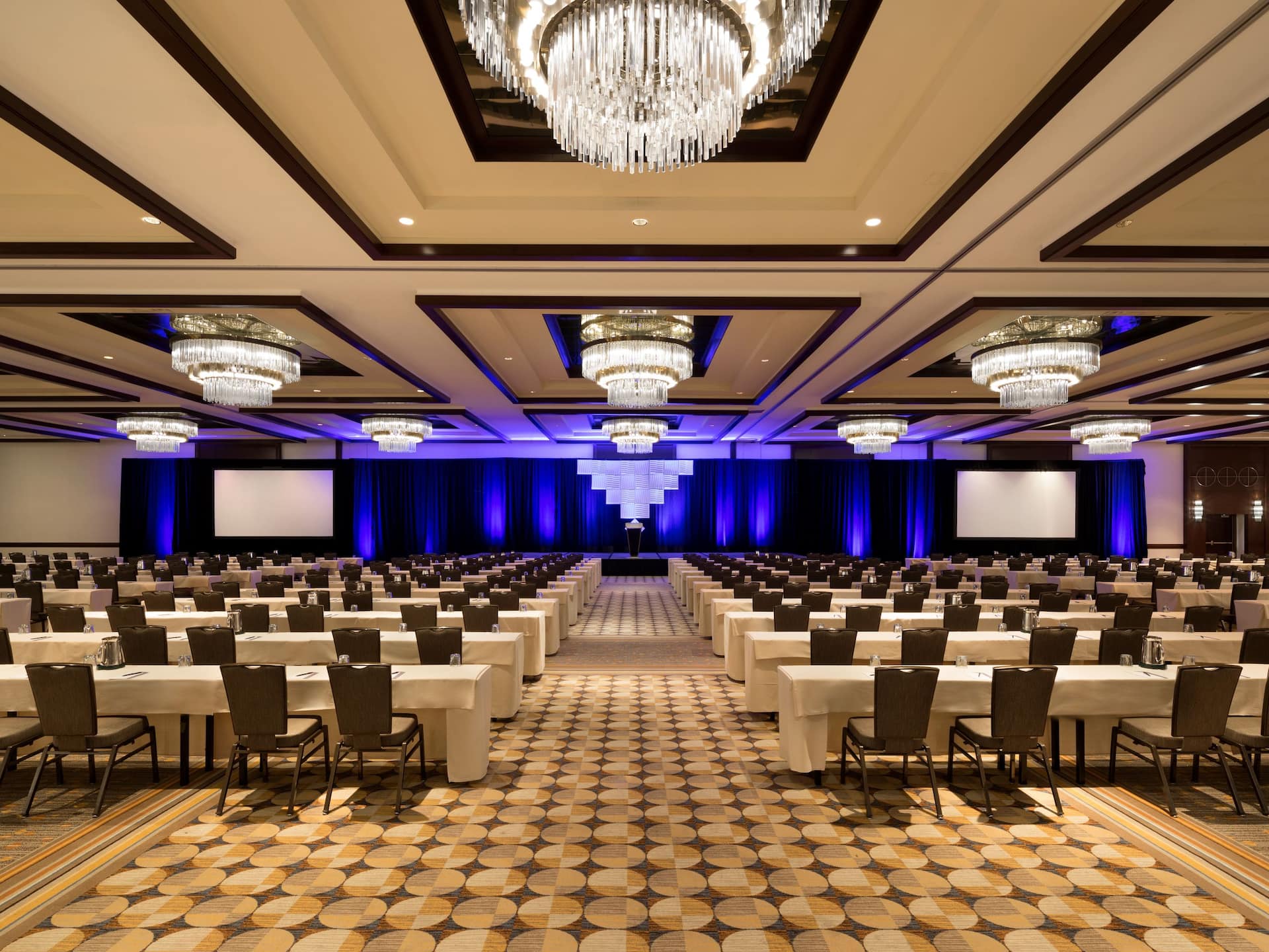 Hyatt Regency Dallas Ballroom Classroom Setup