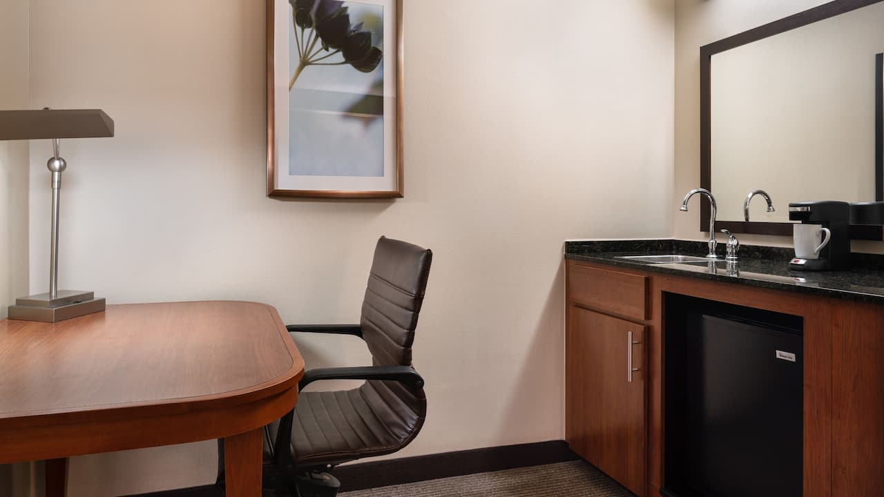 Desk and Bar