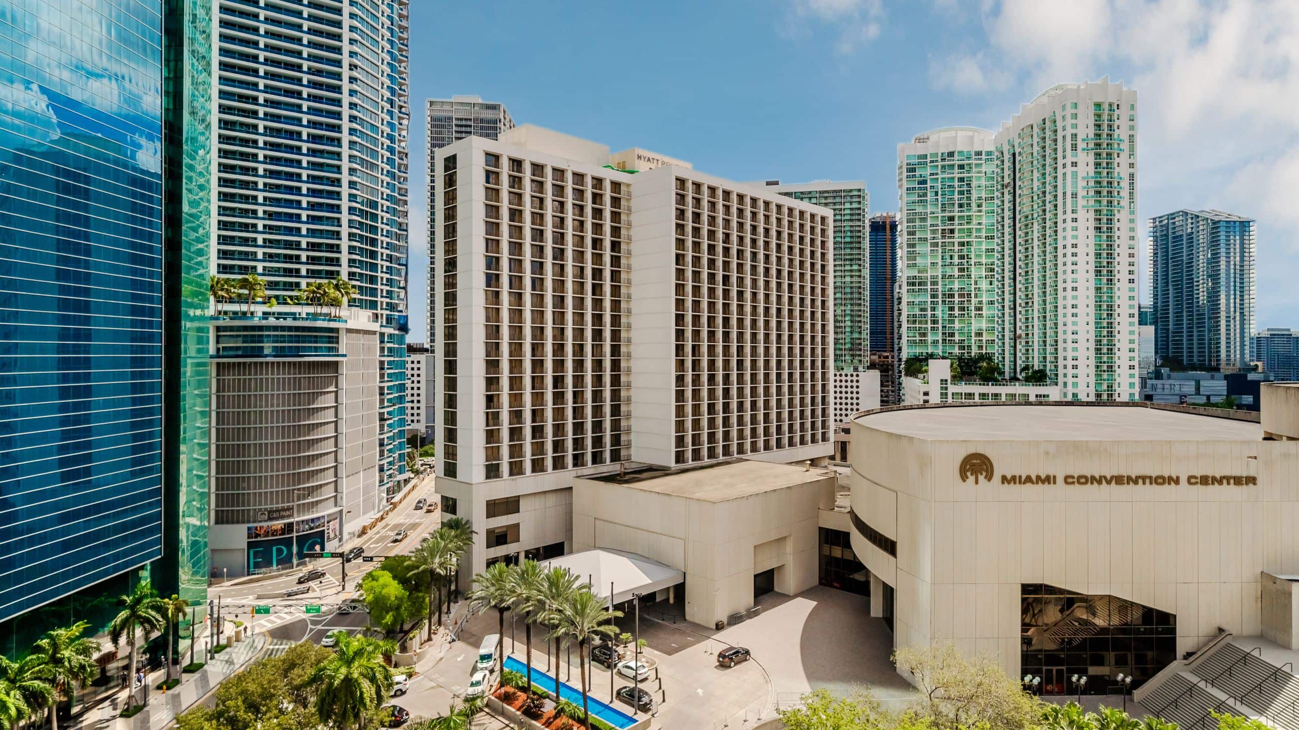 Hyatt Regency Miami Hotel Exterior