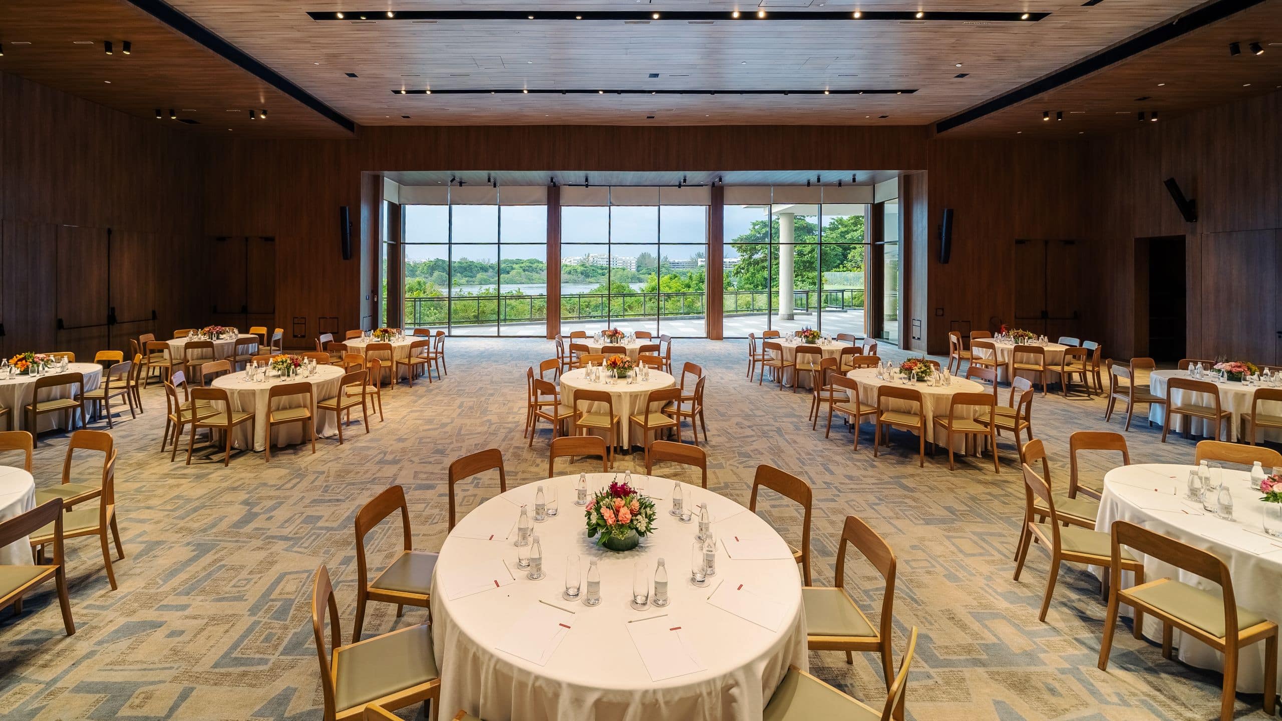Grand Hyatt Rio de Janeiro Grand Ballroom Banquet Setup