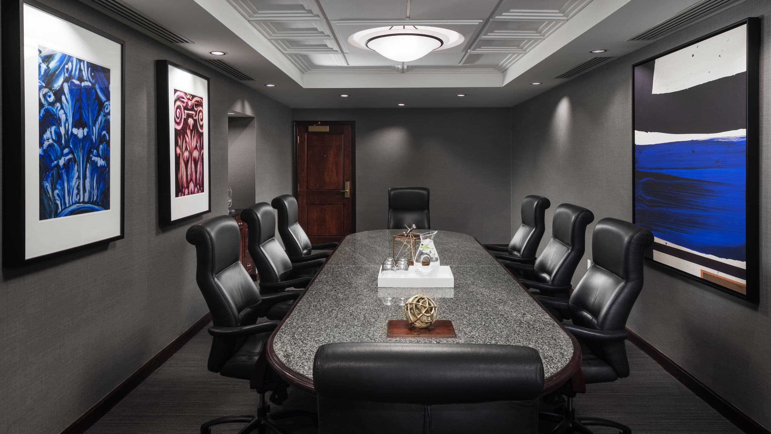 1 of 2 Hyatt Centric Downtown Minneapolis Mississippi Boardroom