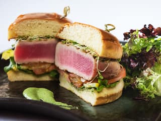 Hyatt Centric Downtown Minneapolis Tuna Burger SIX15