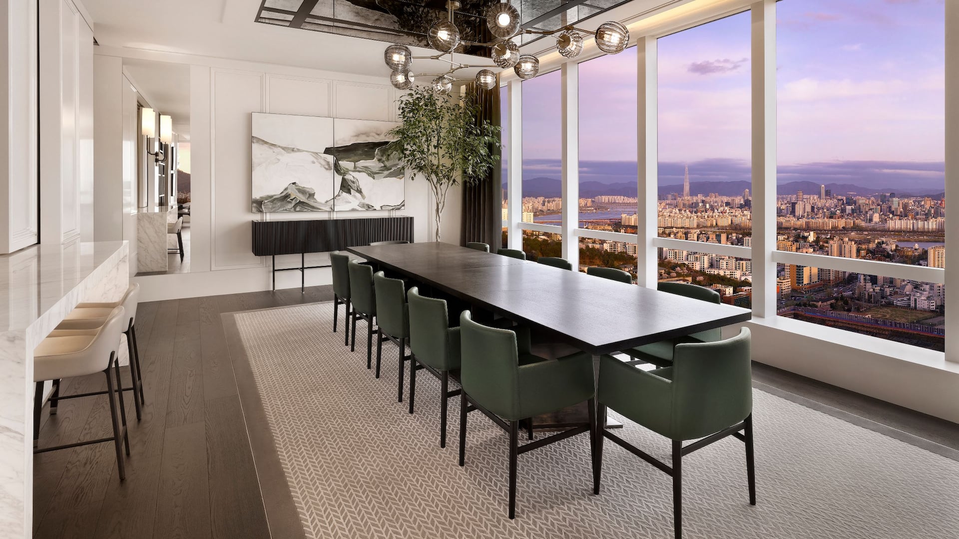 Grand Hyatt Seoul Ambassador Suite Dining Room