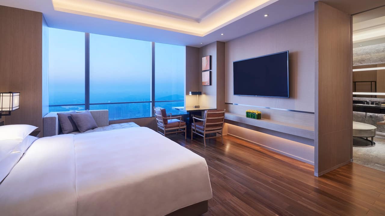 Presidential Suite Bedroom at Hyatt Regency Xuzhou