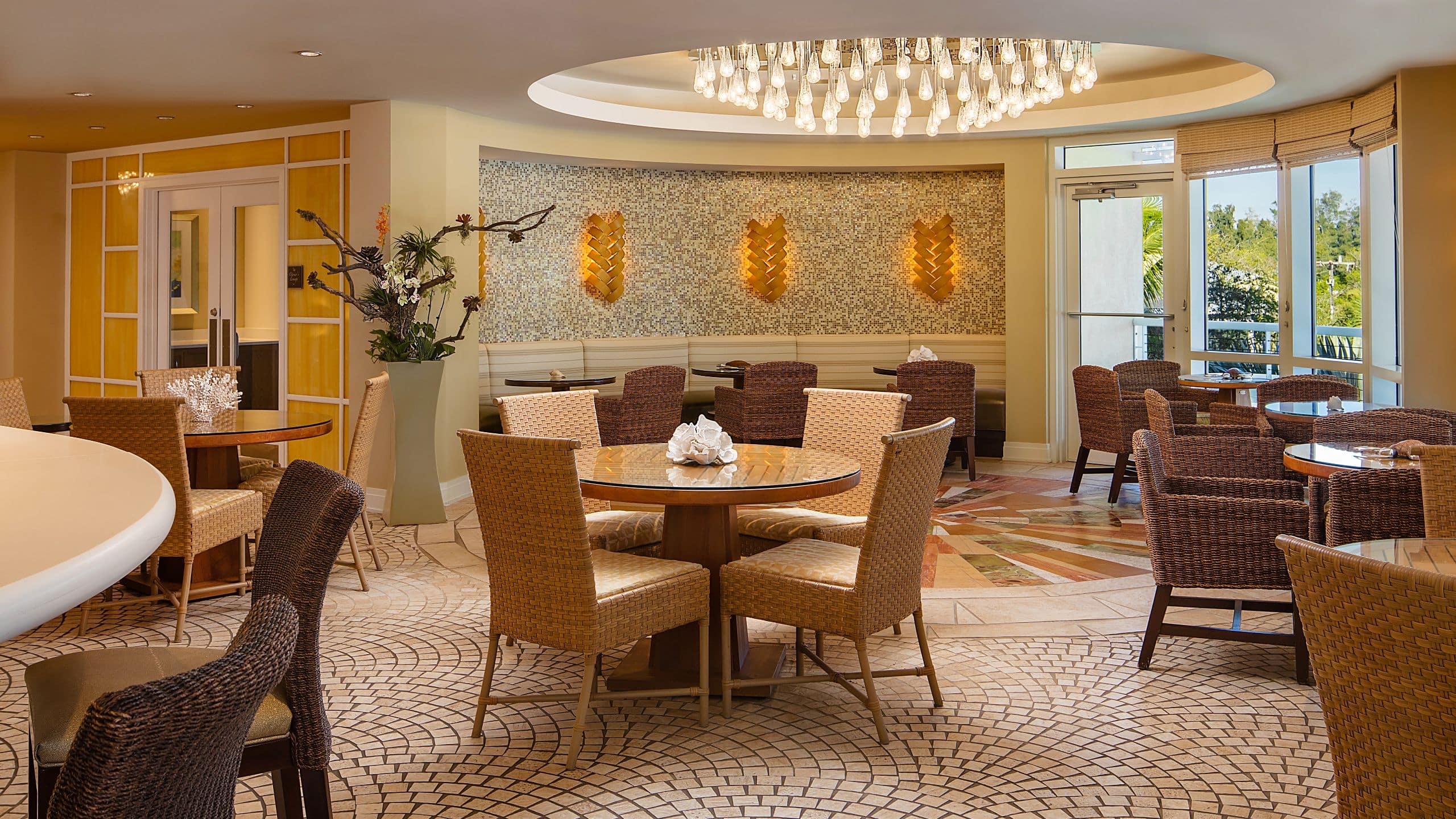 Hyatt Residence Club Sarasota, Siesta Key Beach Breakfast Dining Area