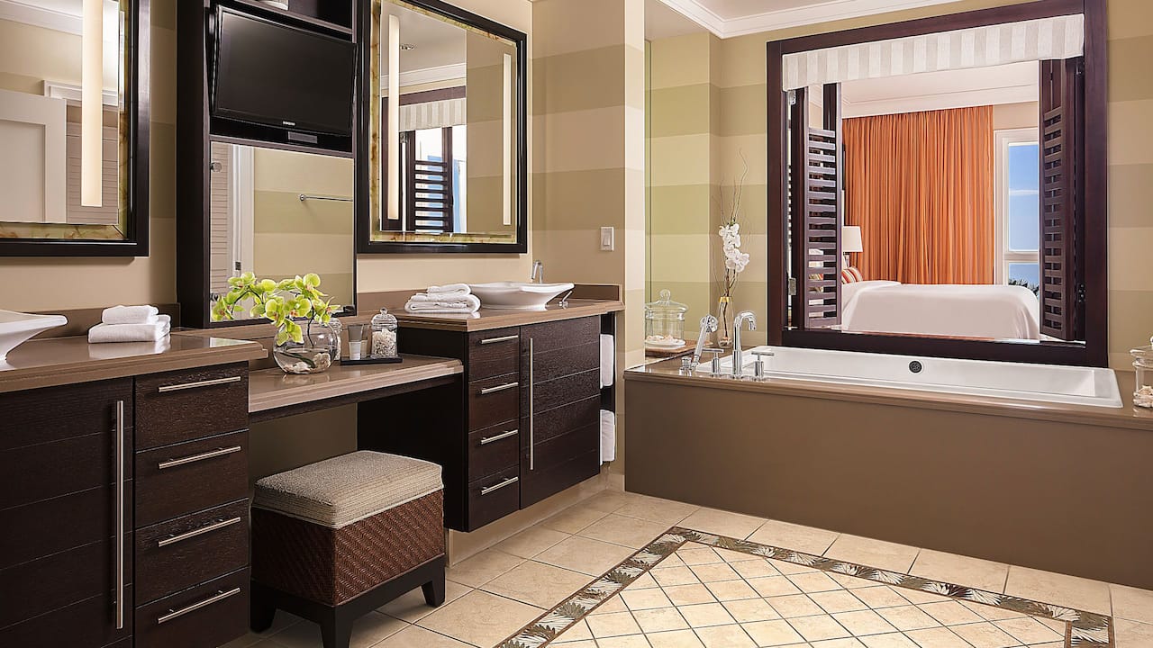 Hyatt Residence Club Sarasota Siesta Key Beach Master Bathroom