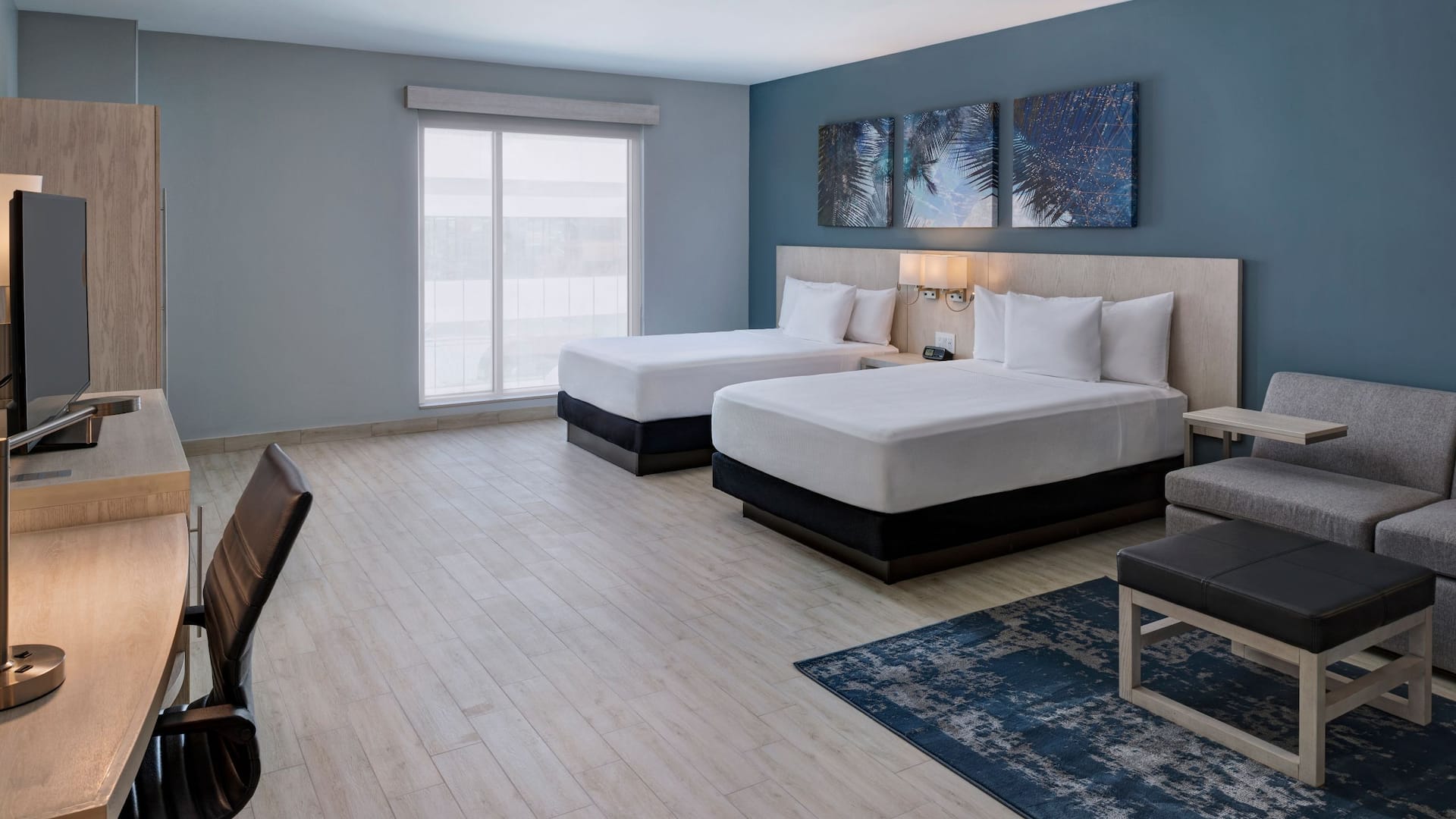 Hyatt Place San Pedro Sula Two Double Beds Guestroom