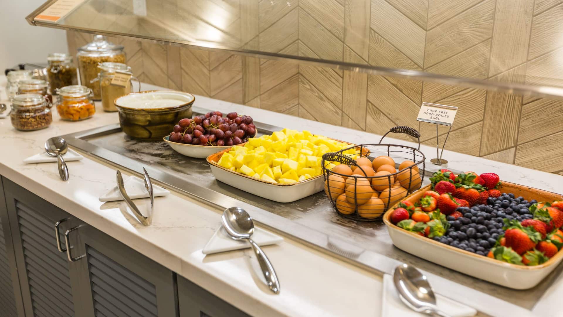 Hyatt Place Greenville Downtown Breakfast Bar