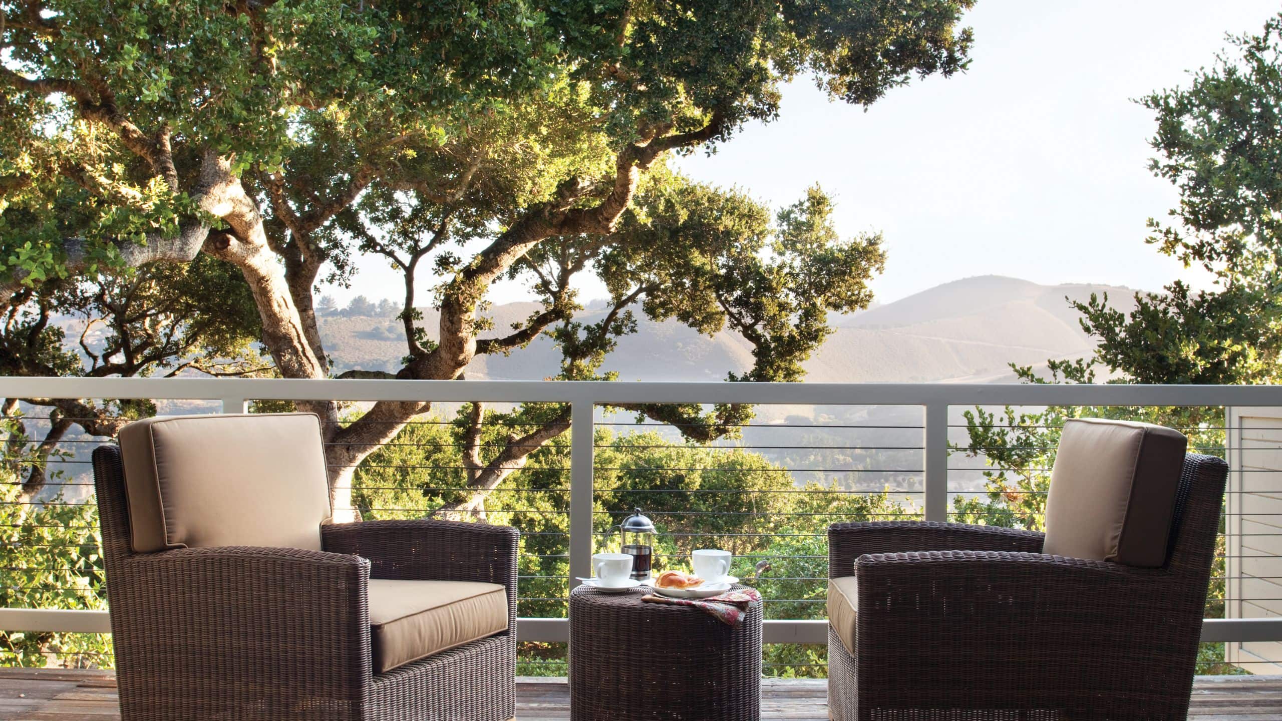 Carmel Valley Ranch Hilltop Ranch Suite Balcony