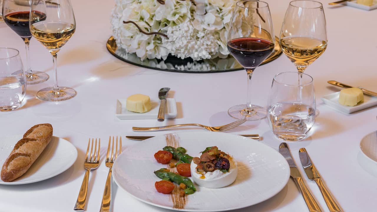 Catering by Jean-François Rouquette at Hotel Park Hyatt Paris-Vendôme