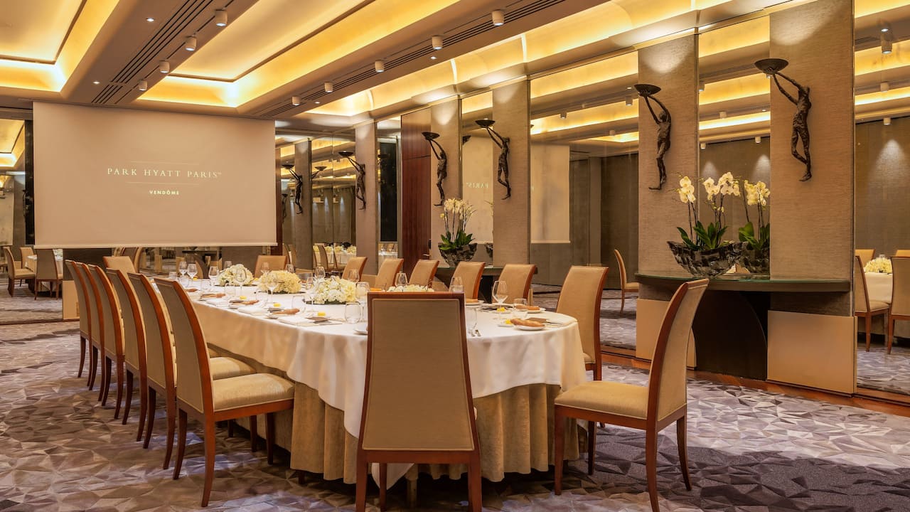 Salon Amethyste au Park Hyatt Paris-Vendôme