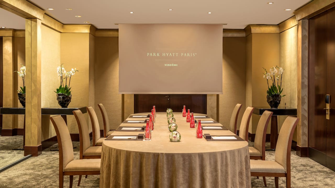 Meetings & Conferences at Salon du Park - Park Hyatt Paris - Vendôme