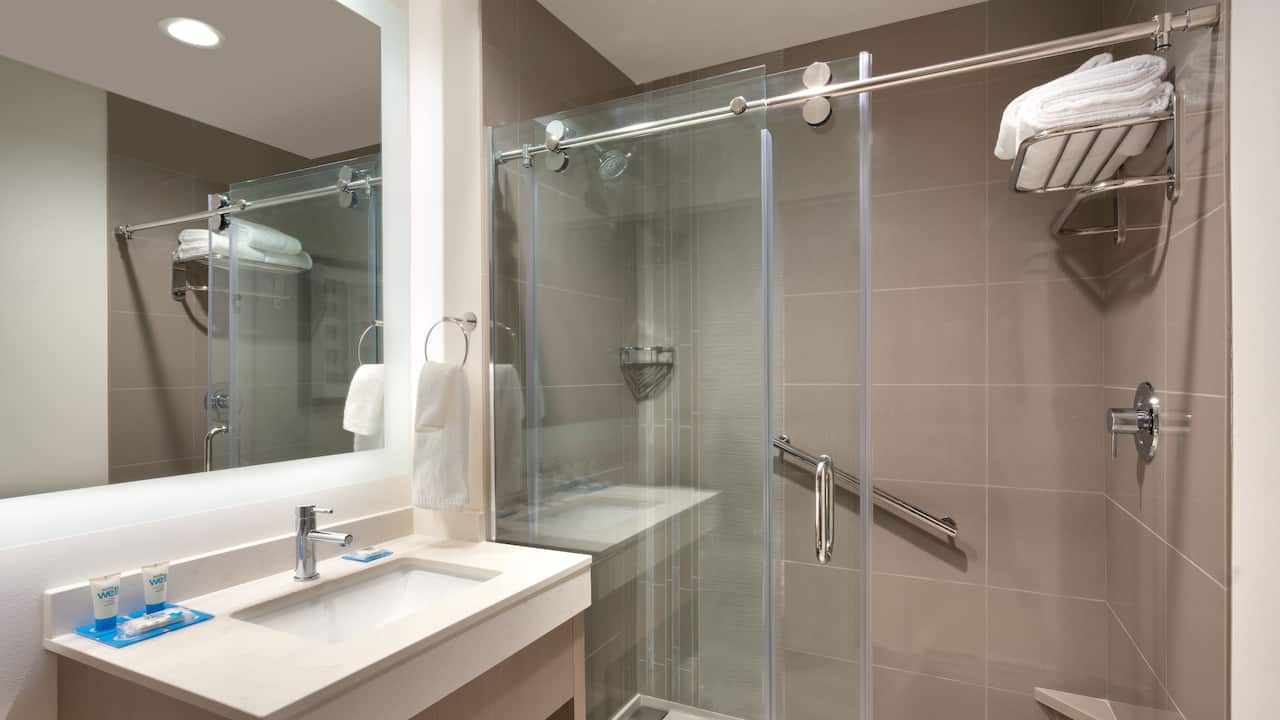 Hotel Guest Room Bathroom Shower