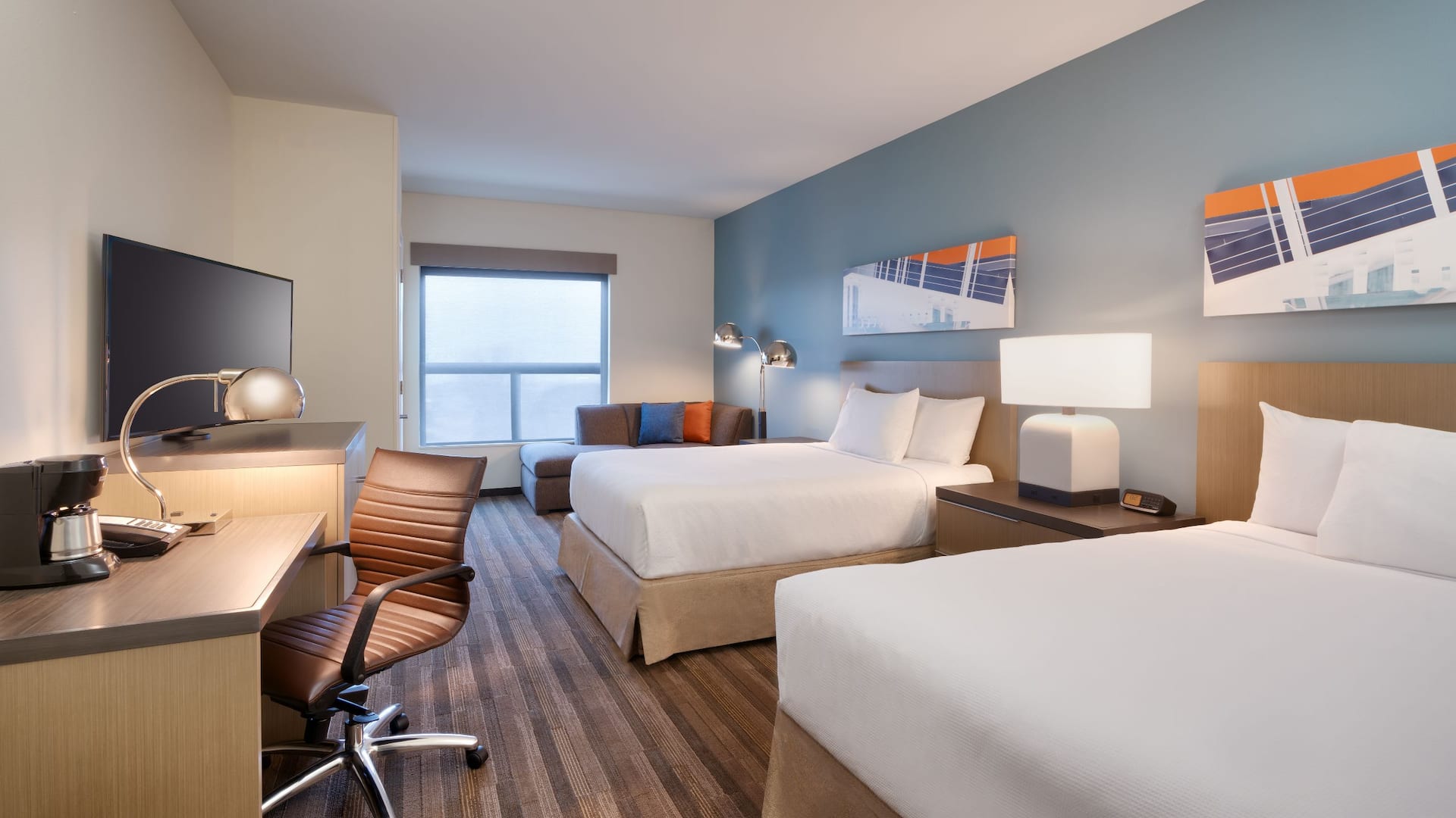 Hyatt House Provo / Pleasant Grove Den Double Queen Bedroom
