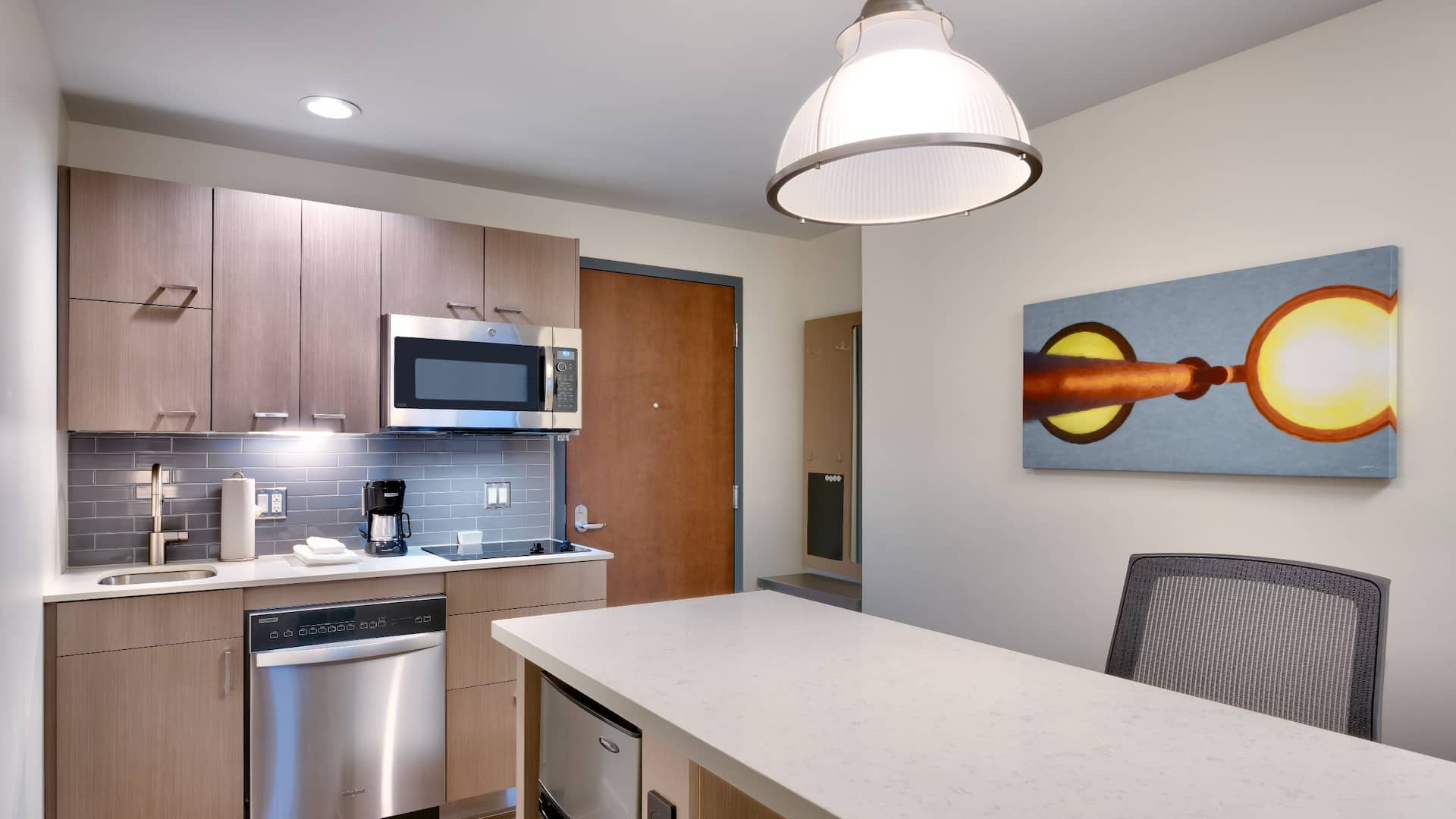 Hyatt House Provo / Pleasant Grove Studio Double Queen Kitchen