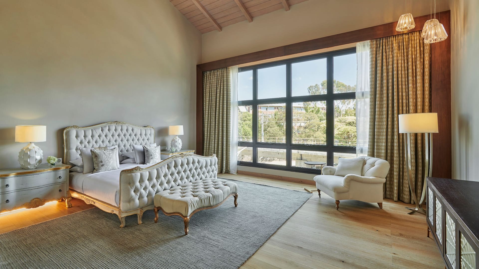 Elegant second bedroom in the Addis Suite at Hyatt Regency Addis Ababa, featuring plush bedding and tasteful decor.