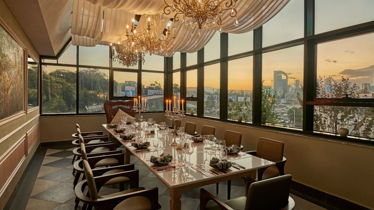 Hyatt Regency Addis Ababa Private Dining Room