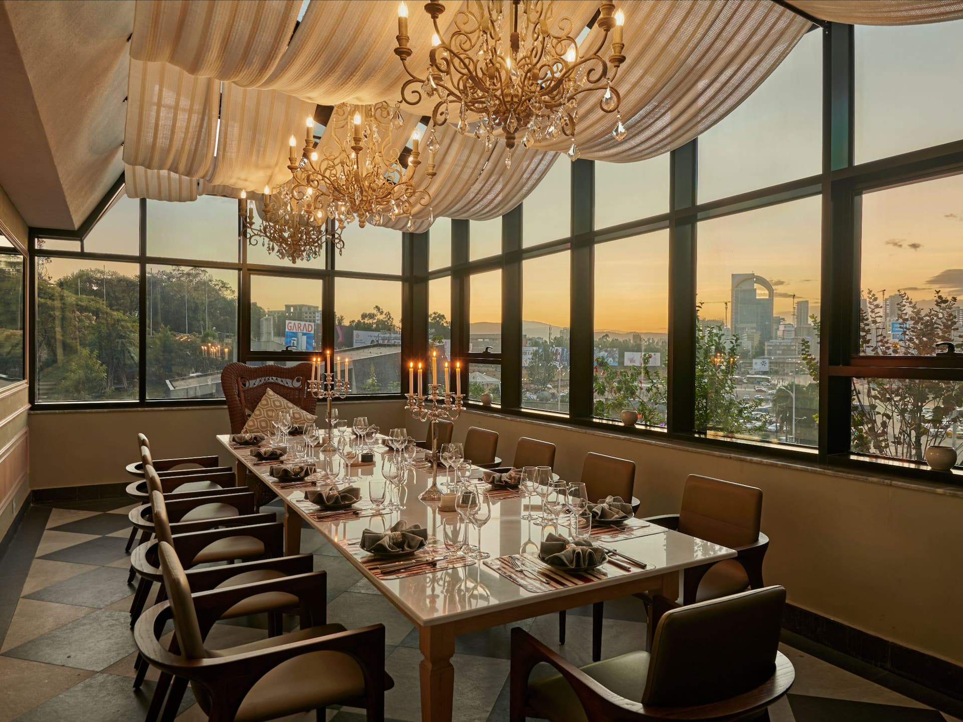 Hyatt Regency Addis Ababa The Oriental Private Dining Room