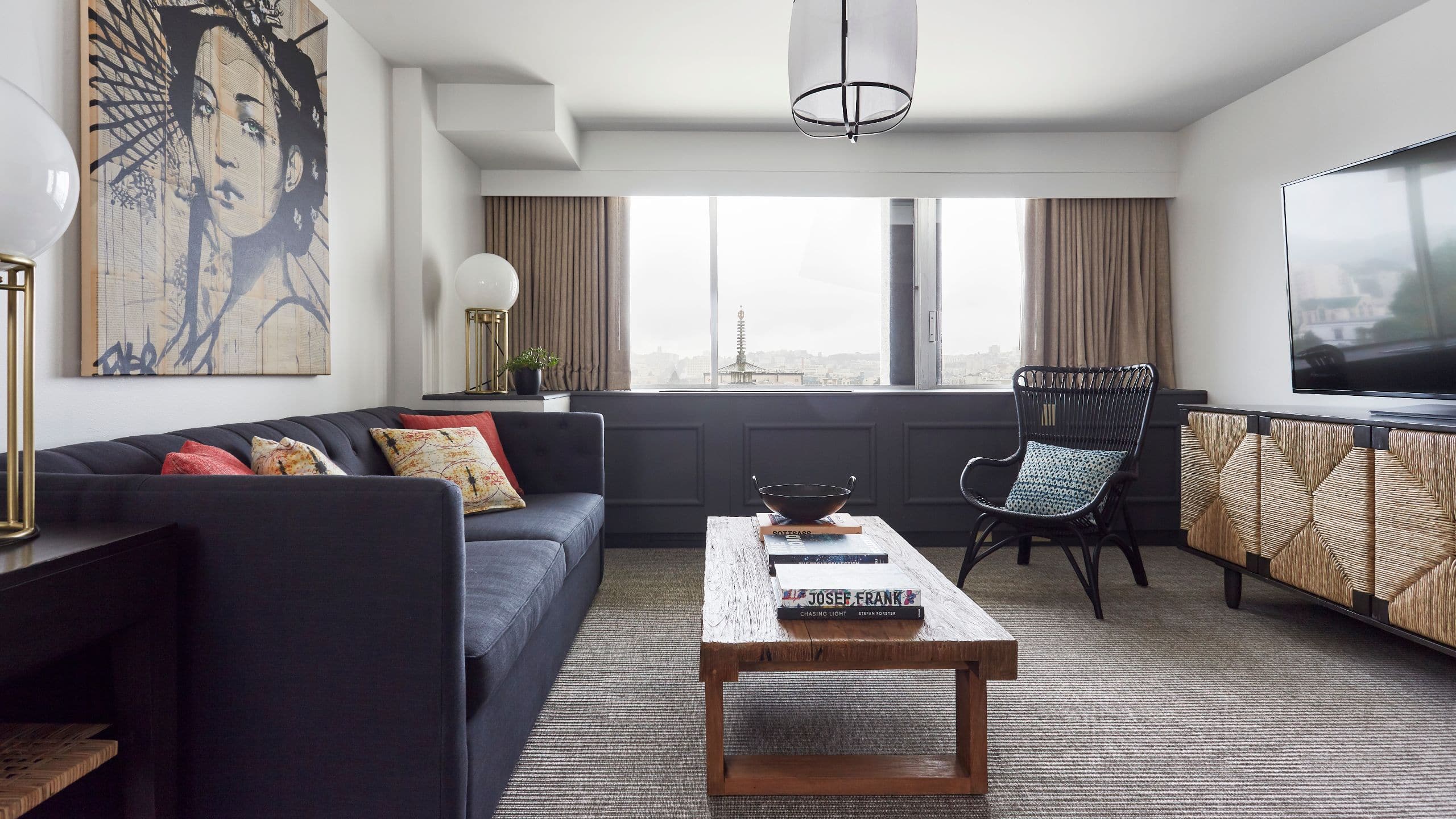 Hotel Kabuki Consulate Living Room