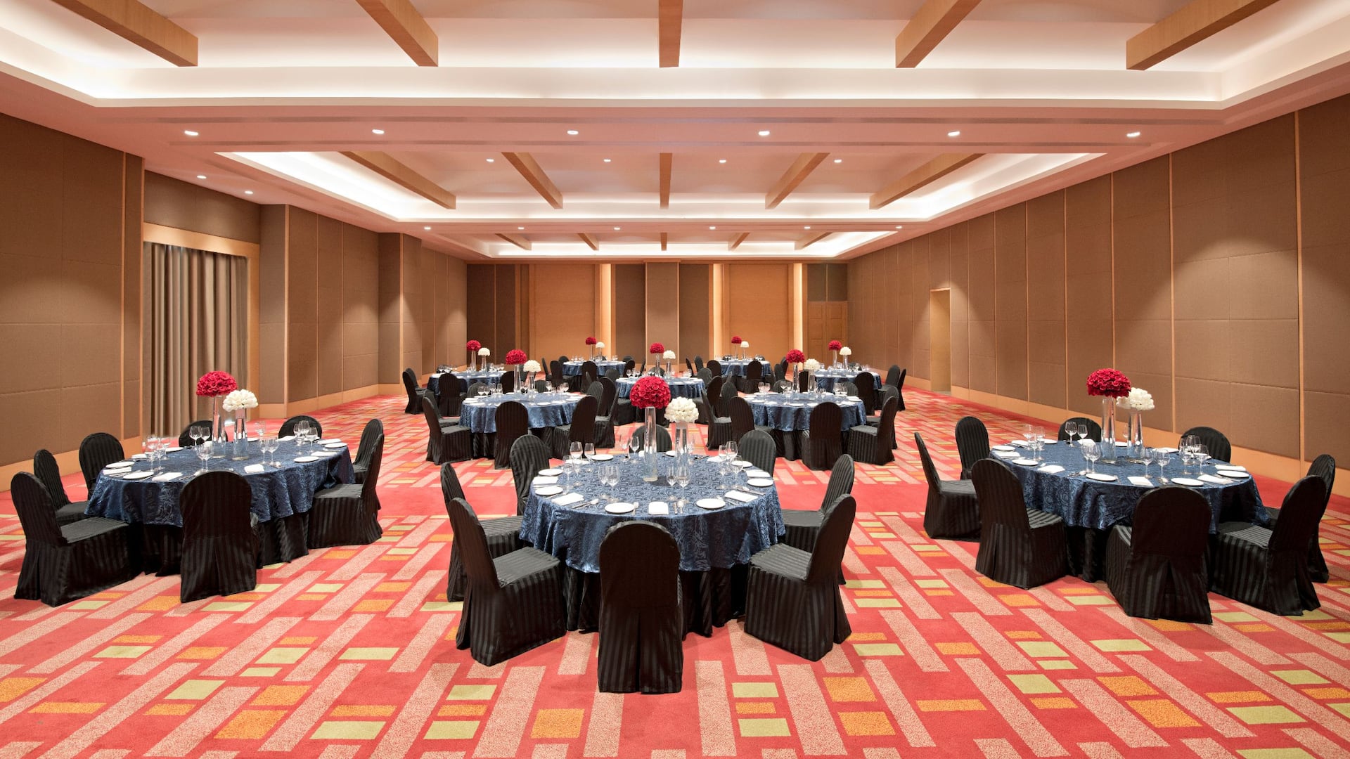 Hyatt Regency Lucknow Ballroom Cluster Setup